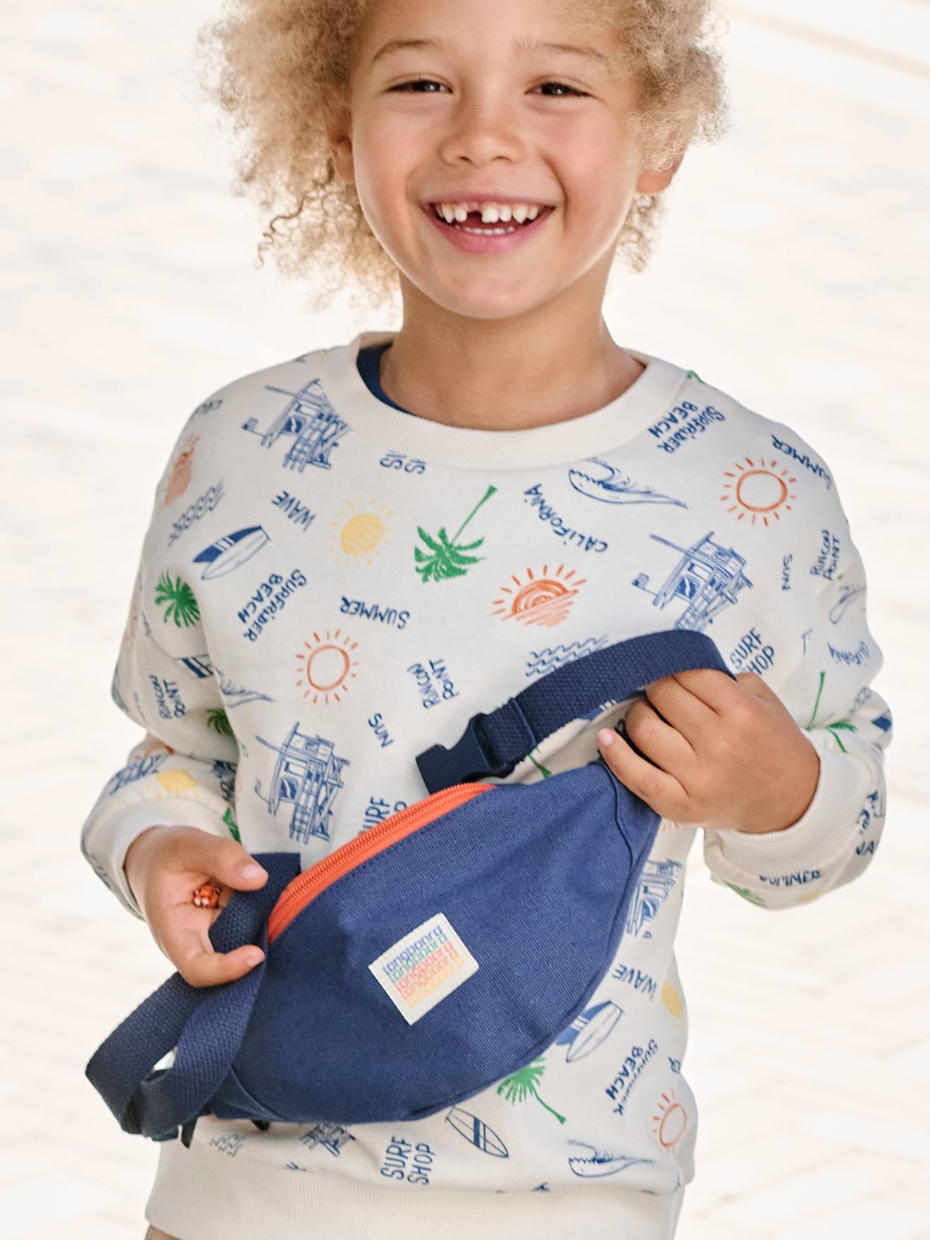 Vertbaudet Bauchtasche Mit Reißverschluss Jungen Nachtblau Einheitsgröße