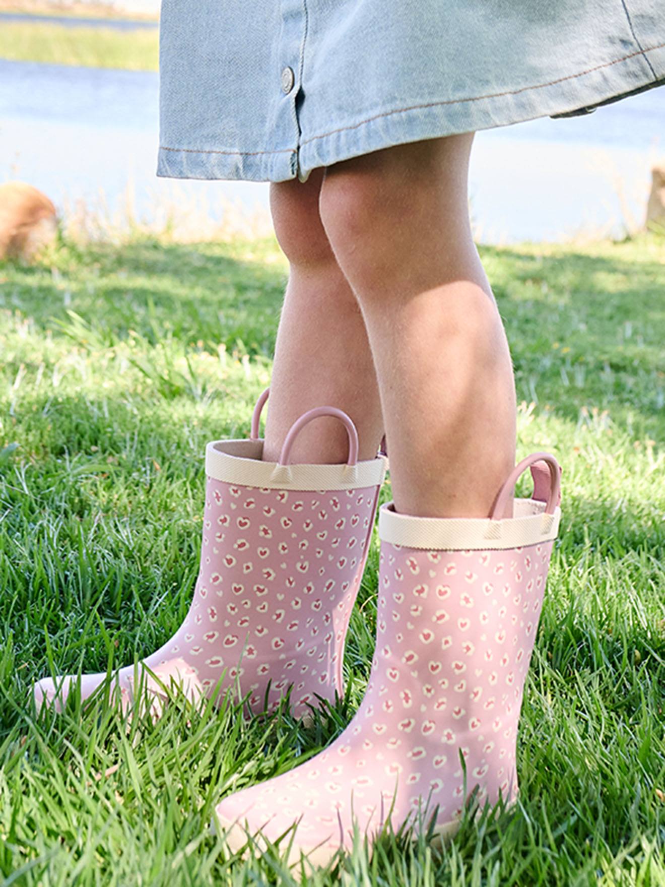 Kinder Gummistiefel mit Henkeln