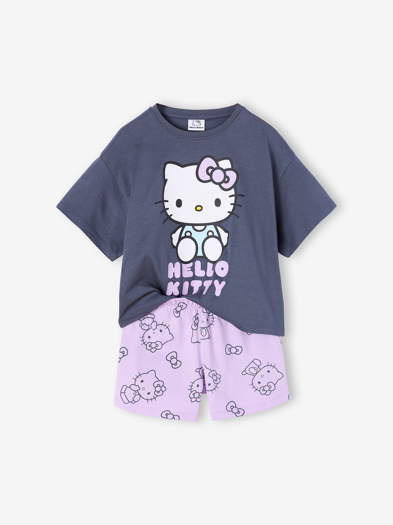 Kurzer Schlafanzug mit Ado-Motiv Mädchen HELLO KITTY