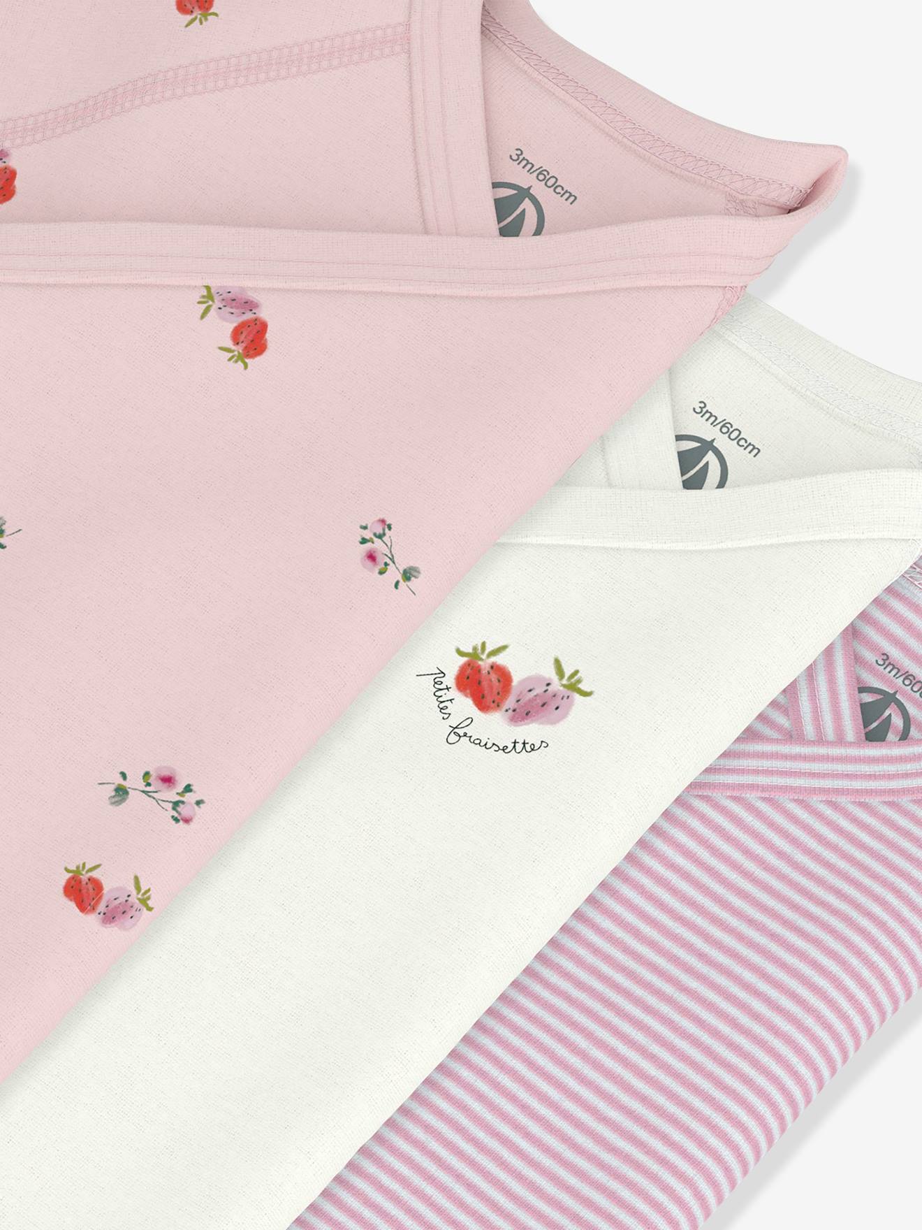 Thumbnail - 3er-Pack Wickelbodys Baby PETIT BATEAU