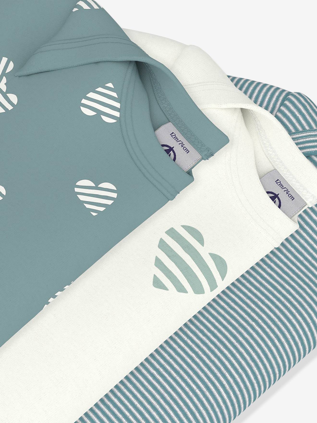 Thumbnail - 3er-Pack Kurzarm-Bodys Baby PETIT BATEAU