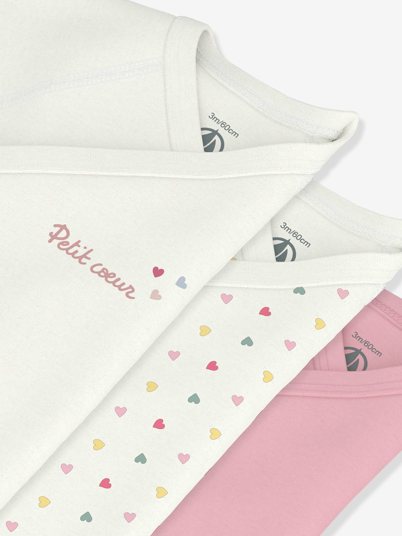 Thumbnail - 3er-Pack Wickelbodys Baby PETIT BATEAU
