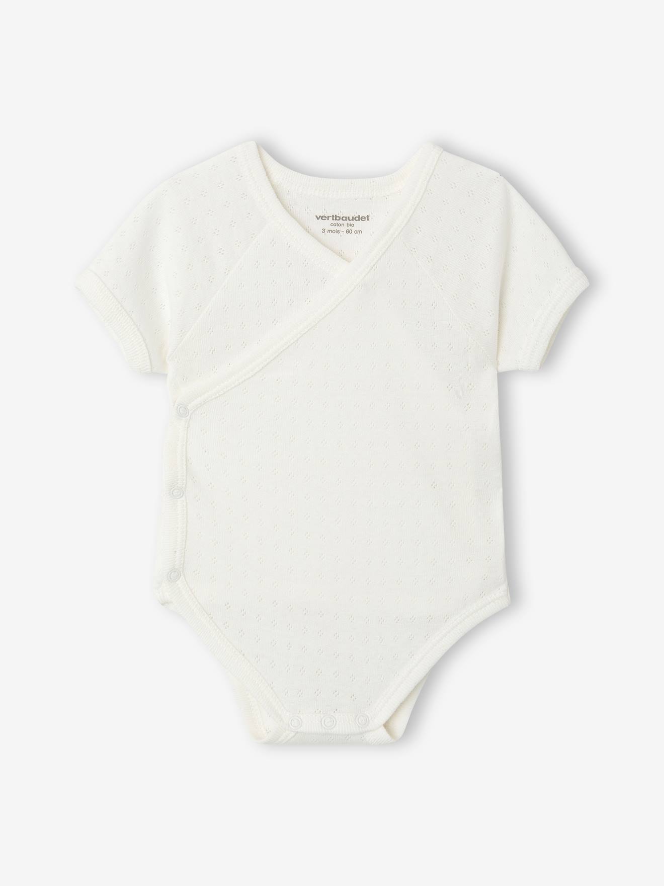 Thumbnail - 3er-Pack Baby Wickelbodys mit Blumenmotiv