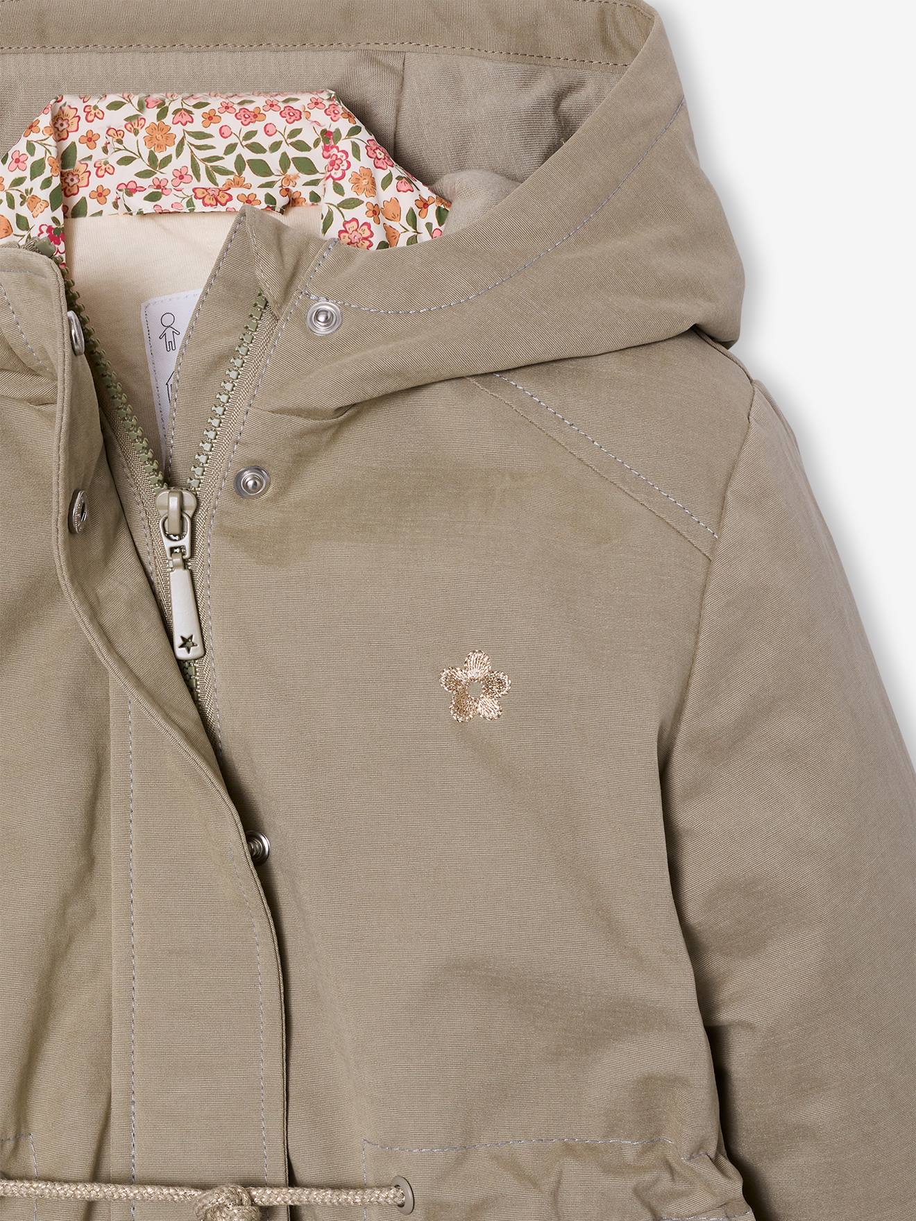 Thumbnail - 3-in-1 Parka mit Blumenmuster für Mädchen