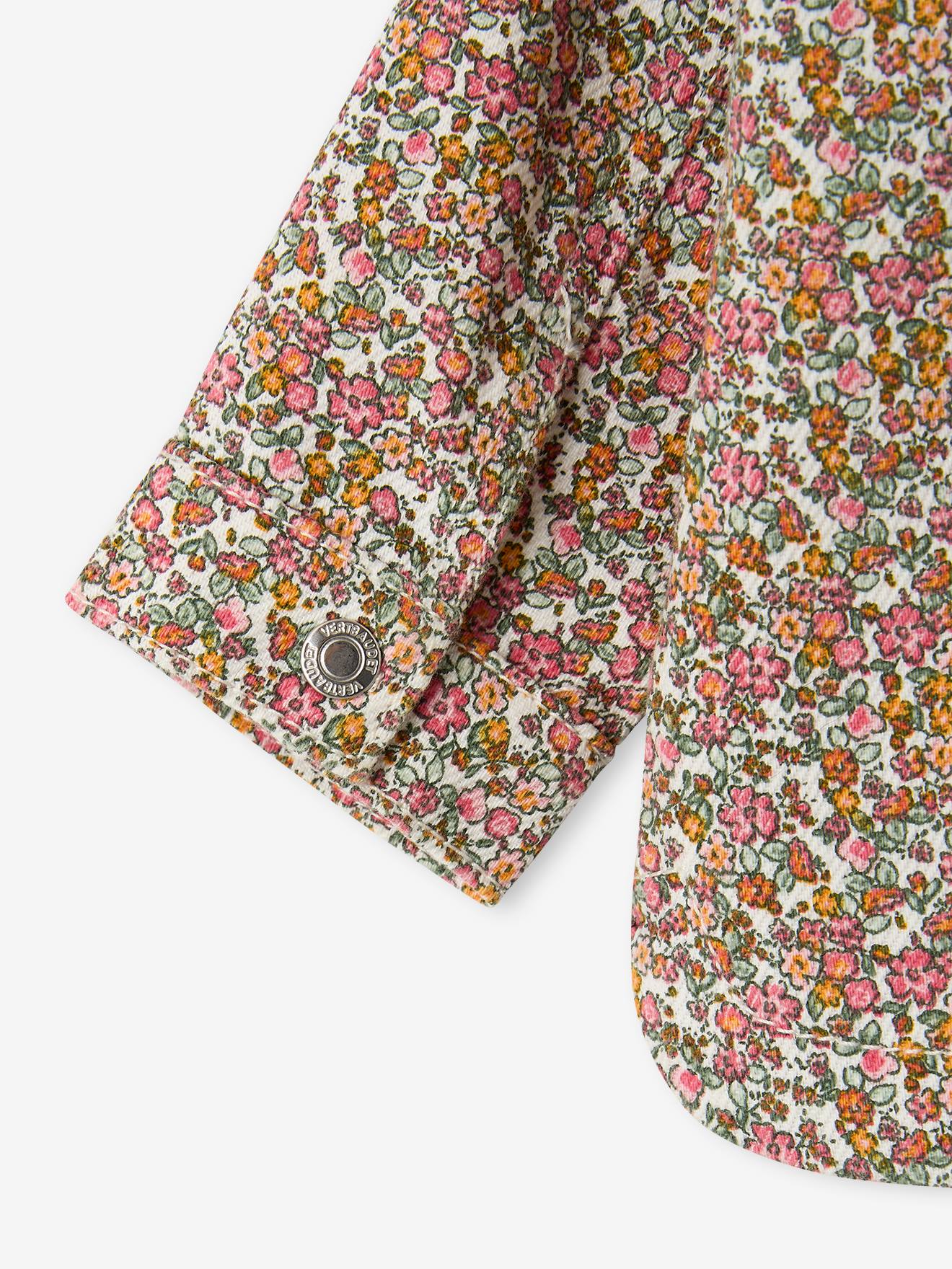 Thumbnail - Baby Hemd mit Blumenprint aus Baumwolle