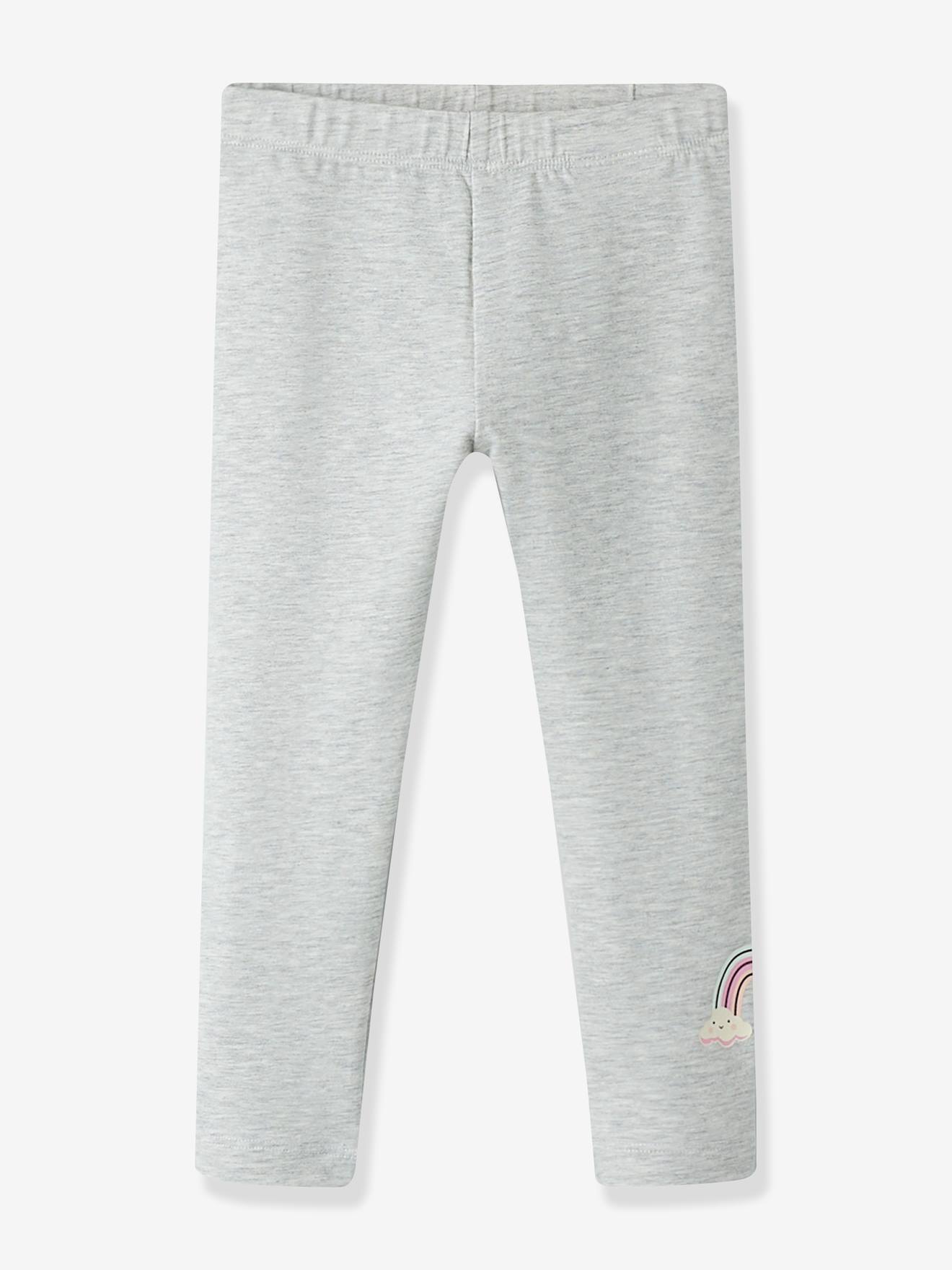 Leggings mit Print Mädchen NAME IT grau Gr. 122