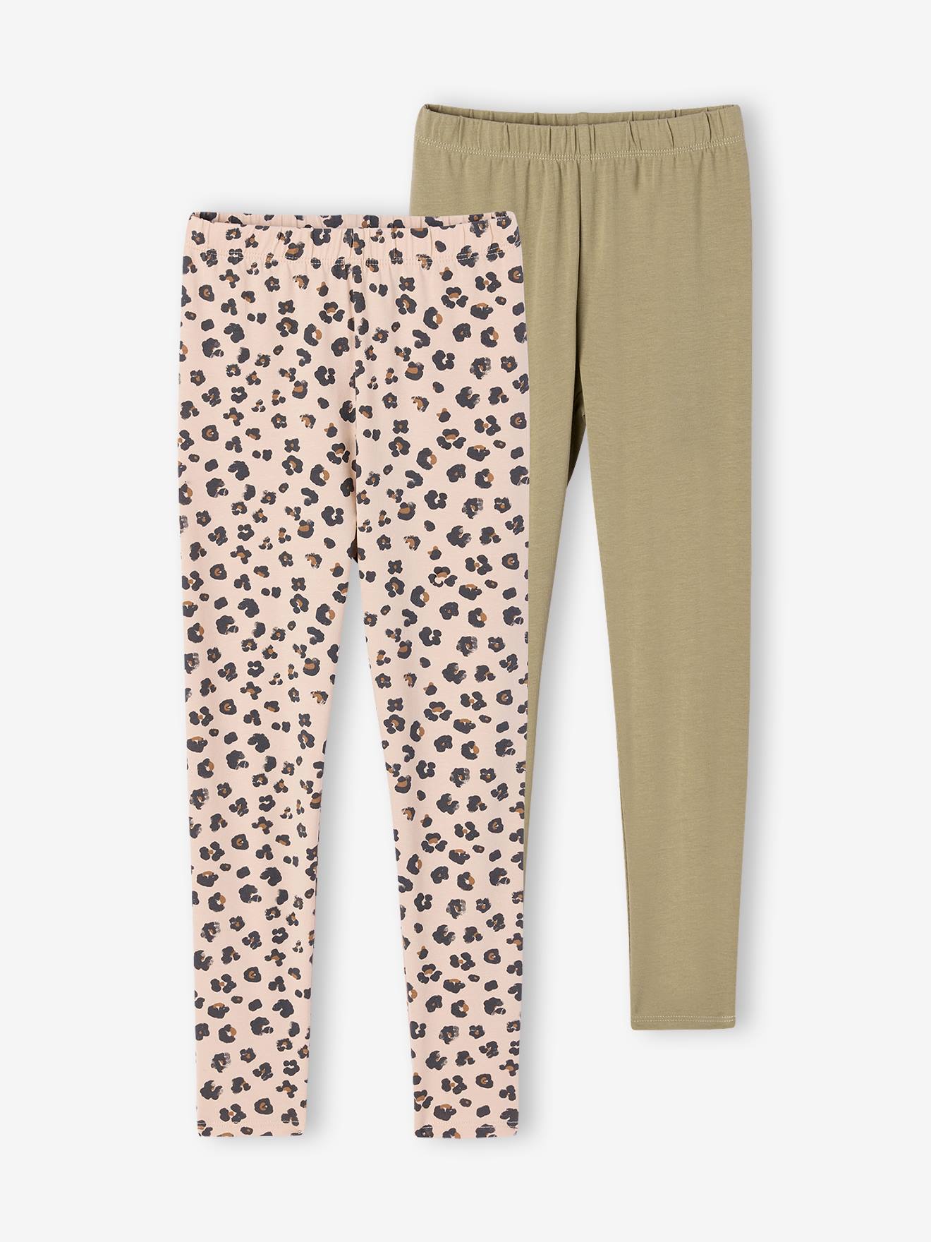 2er-Pack Mädchen Leggings BASIC