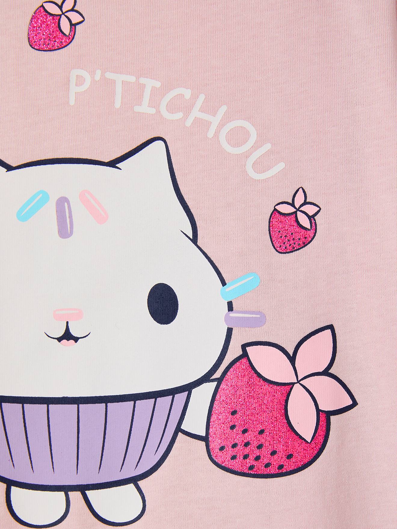 Thumbnail - Kinder T-Shirt Cupcake-Motiv GABBY'S DOLLHOUSE hell