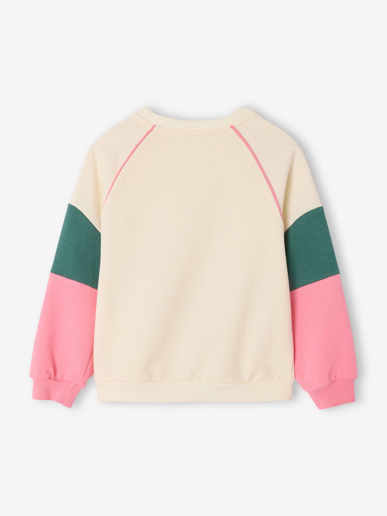 Thumbnail - Sweatshirt mit farbigen Raglanärmeln