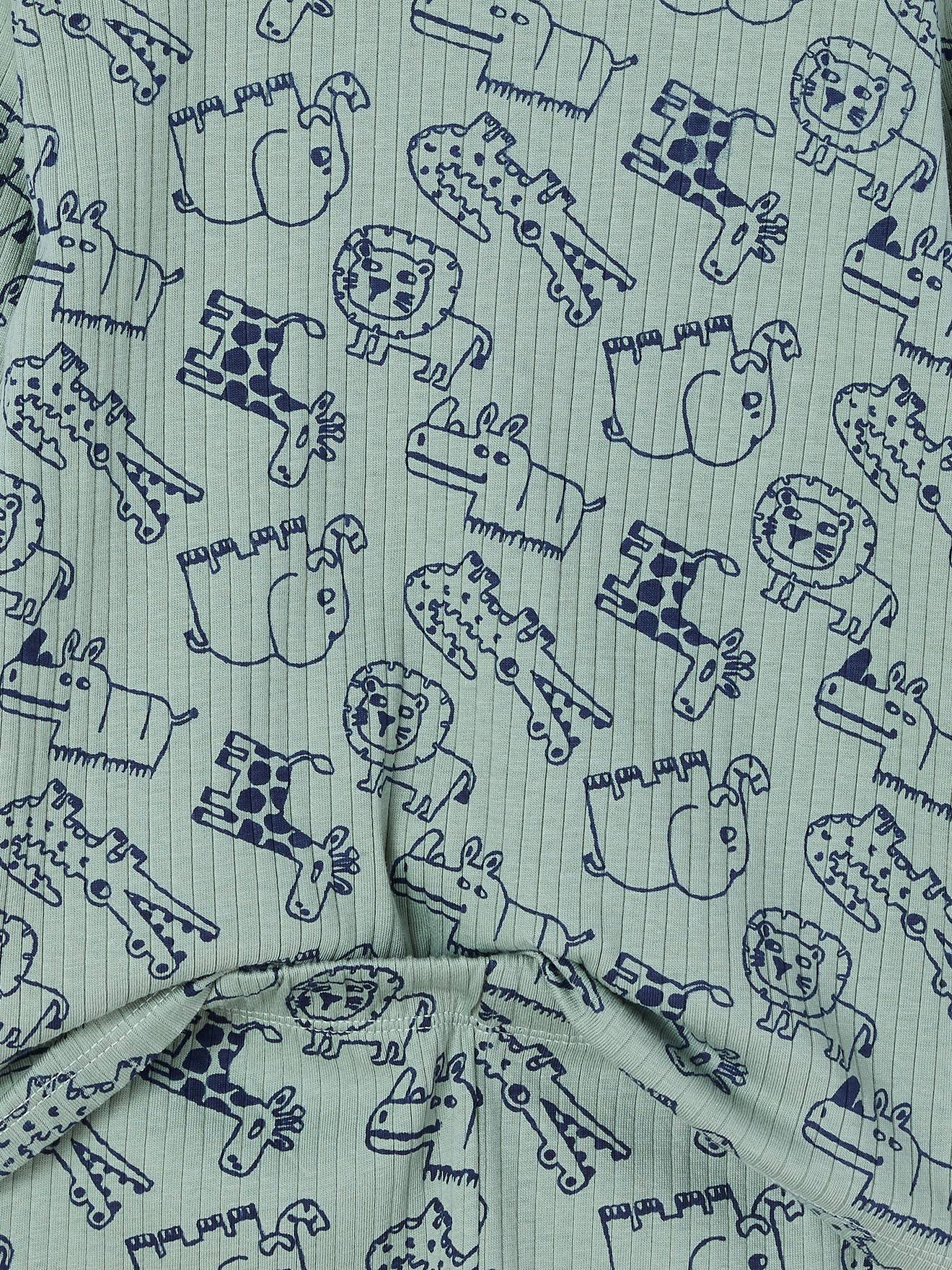 Thumbnail - Schlafanzug Dschungel-Print für Kinder