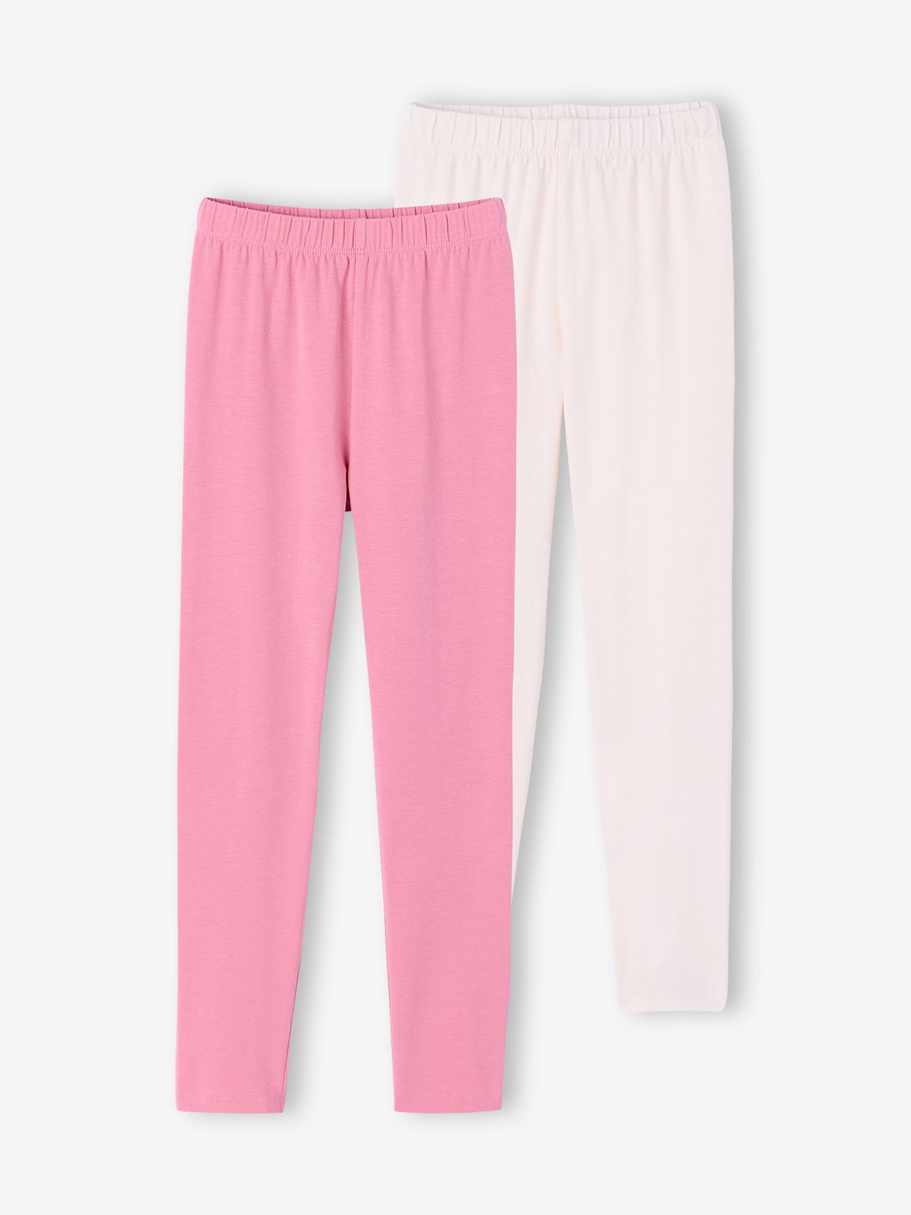 2er-Pack Leggings für Mädchen BASIC