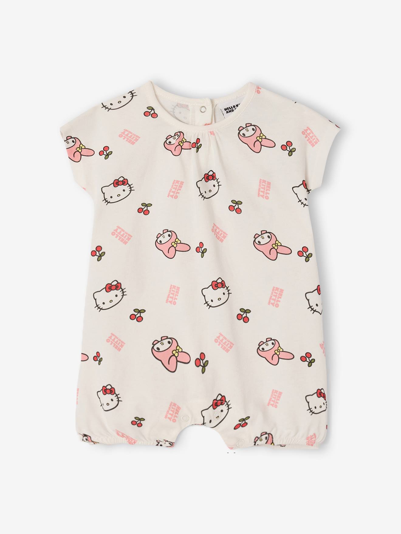 Thumbnail - 2er-Pack Baby Bodys mit Kirschmotiven HELLO KITTY bonbon