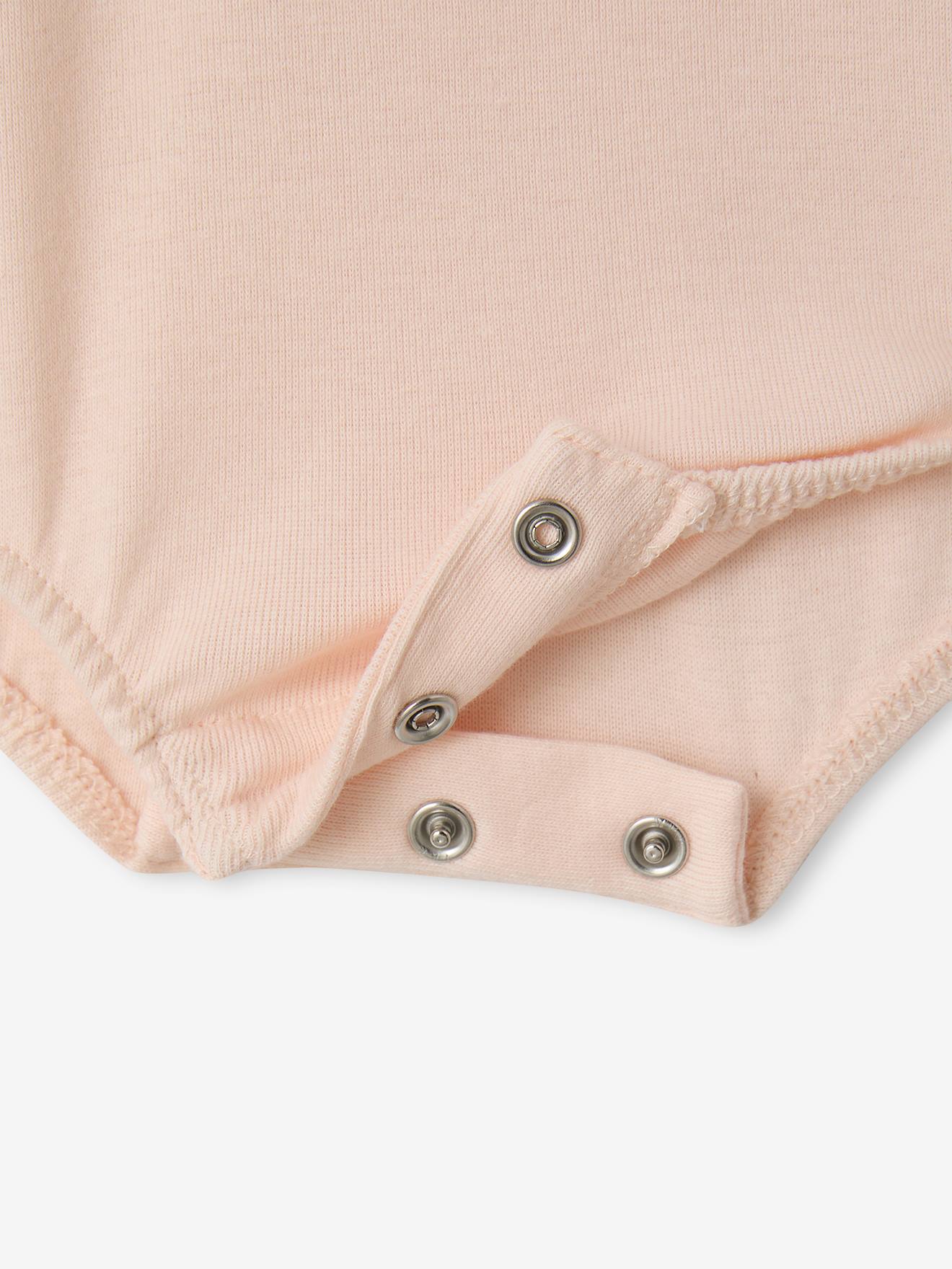 Thumbnail - Langarm-Body mit Volantkragen Mädchen Baby hell