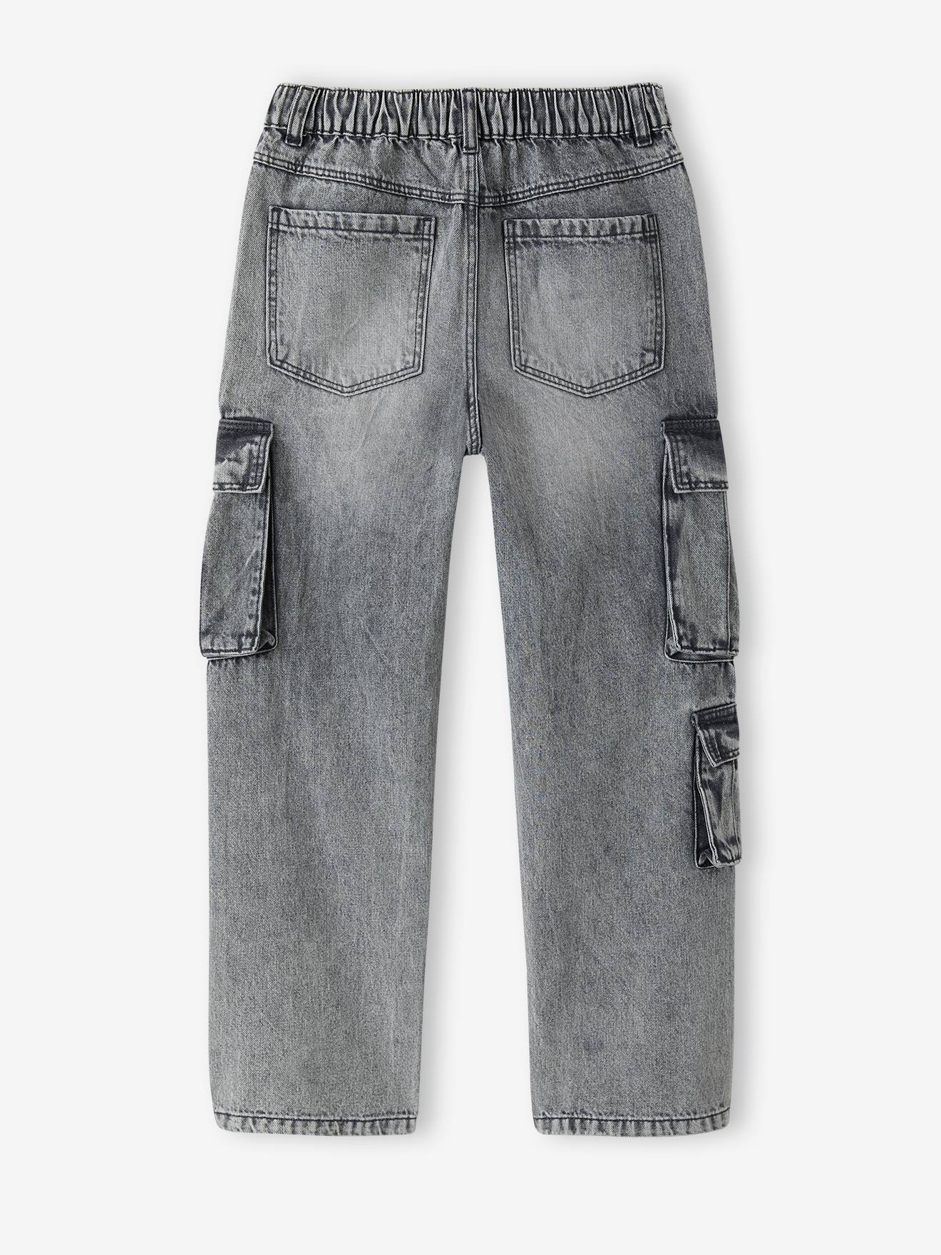 Thumbnail - Jungen Cargo-Jeans Loose-Fit