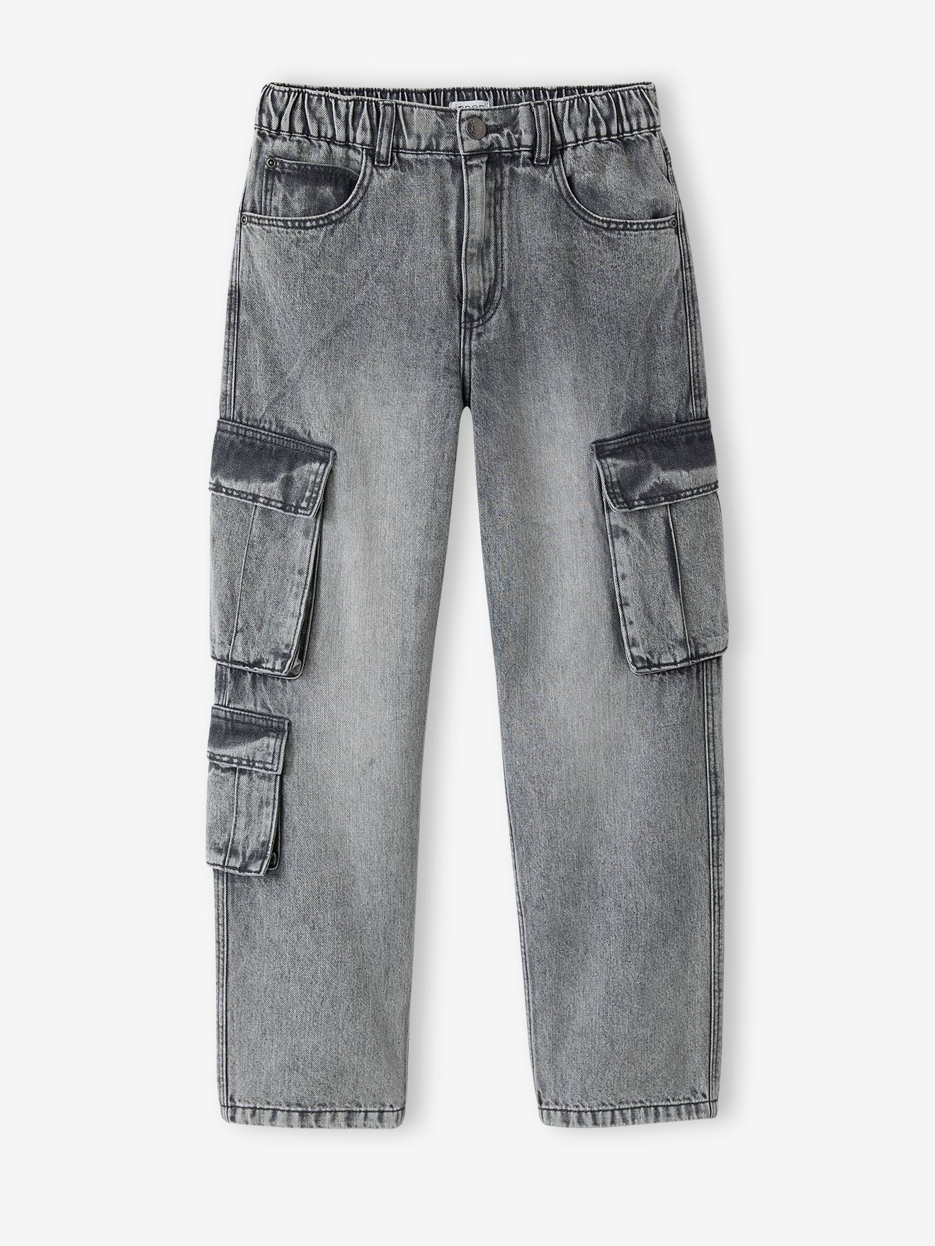 Thumbnail - Jungen Cargo-Jeans Loose-Fit