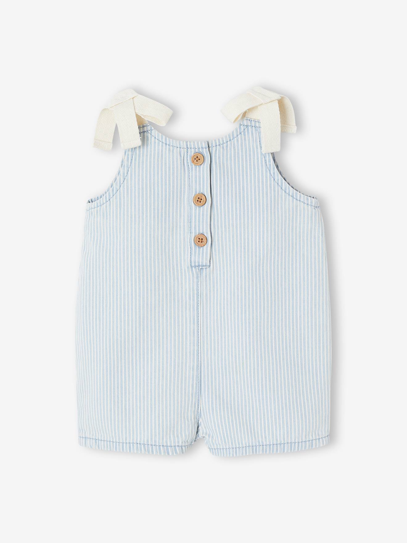 Thumbnail - Baby Mädchen Overall mit Trägern zum Binden