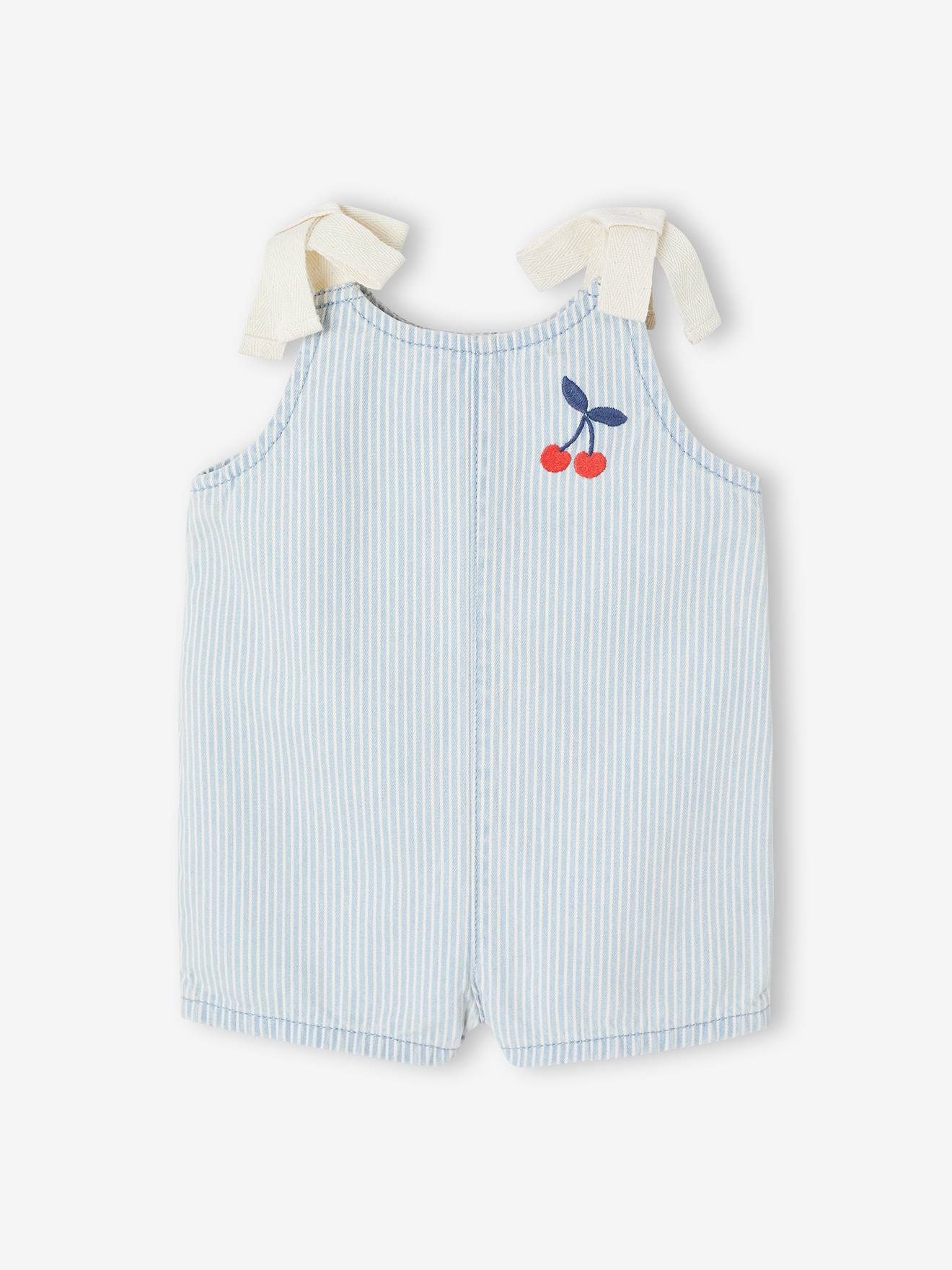 Thumbnail - Baby Mädchen Overall mit Trägern zum Binden