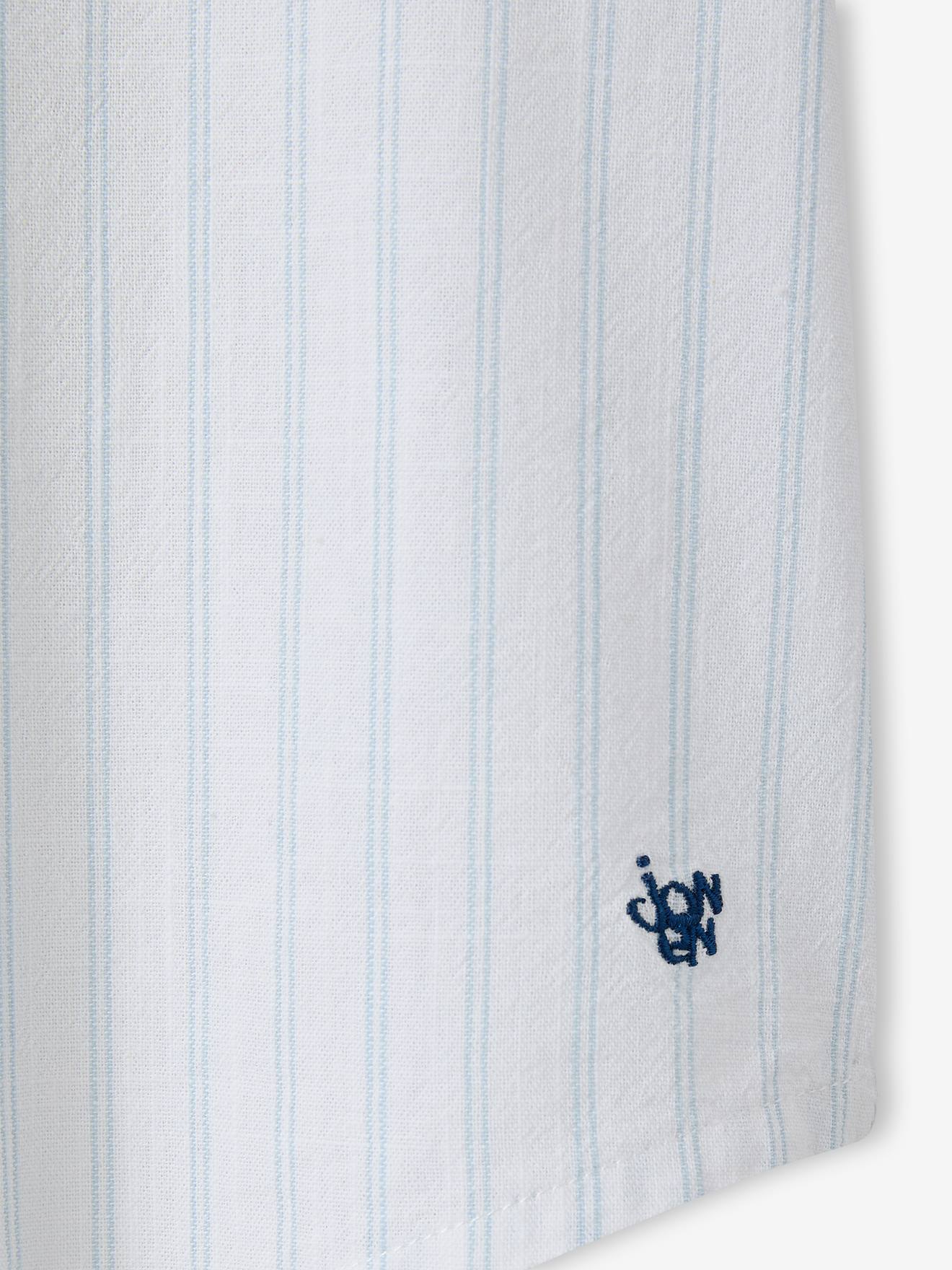 Thumbnail - Gestreiftes Kurzarmhemd Jungen JONEN