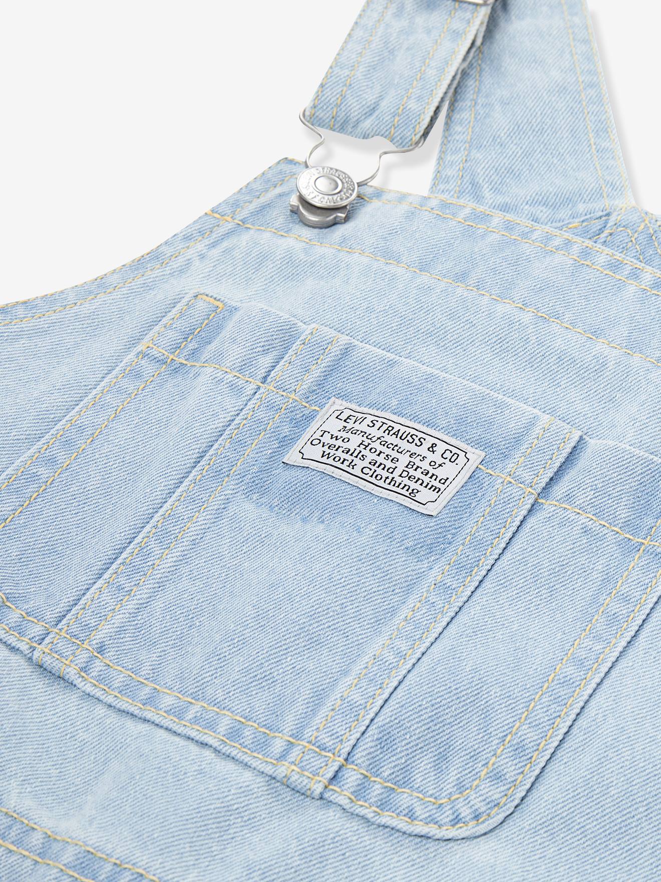 Thumbnail - Latzshorts Levi's Kids gebleicht