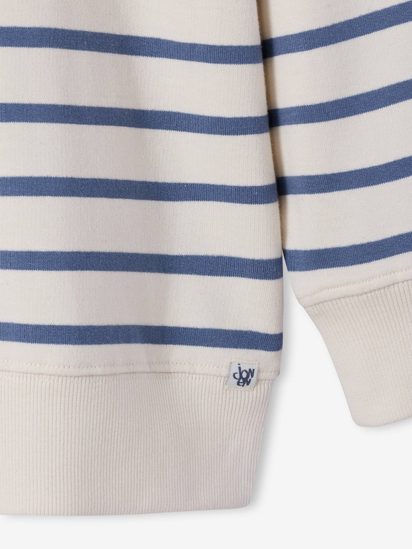 Thumbnail - Sweatshirt Jungen mit Stehkragen und Reißverschluss JONEN