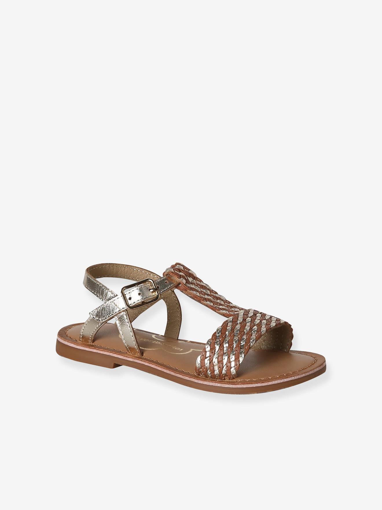 Mädchen Ledersandalen mit Schnalle