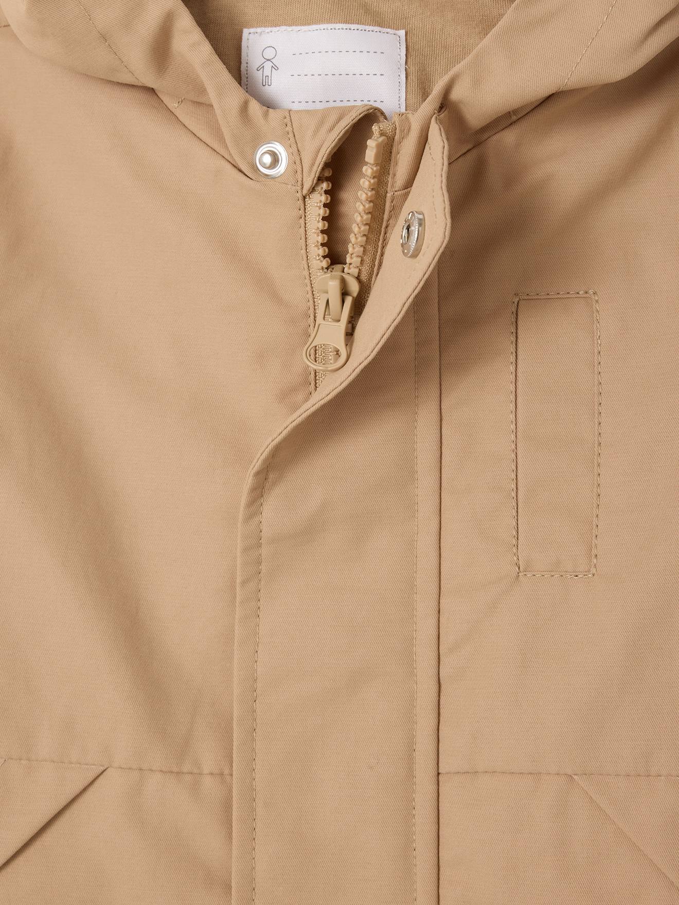 Thumbnail - Baby Parka mit Kapuze pekannuss