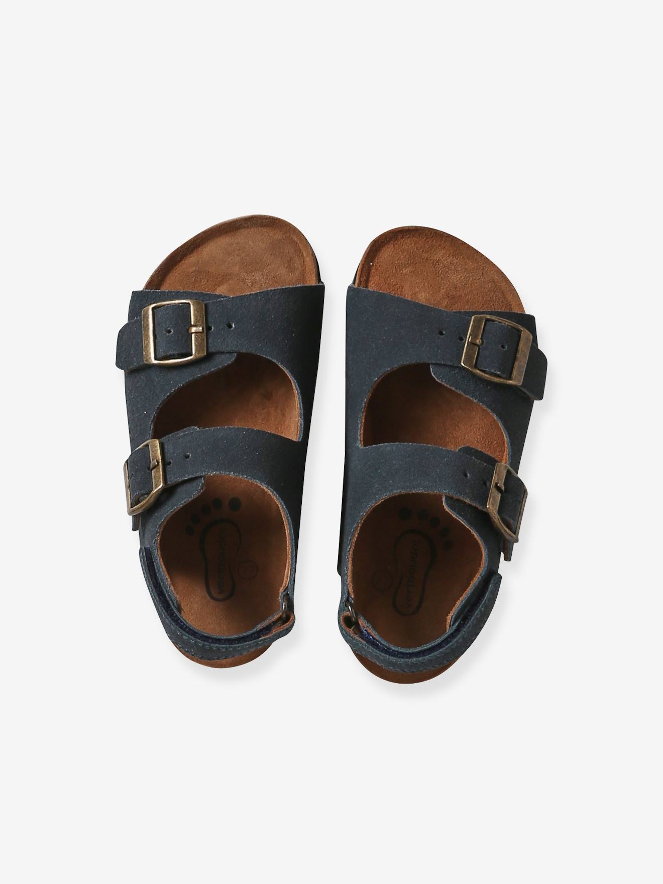 Thumbnail - Ledersandalen Jungen Schnallen