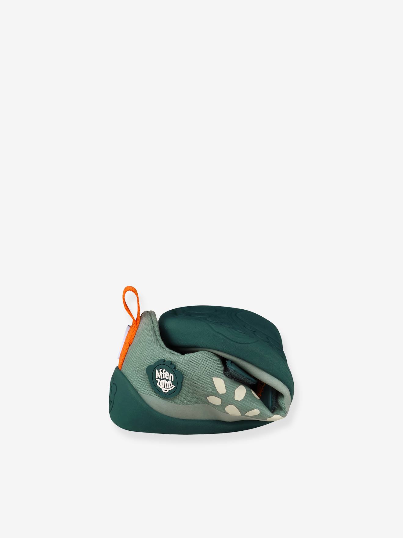 Thumbnail - Vegane Kinder Barfußschuhe aus Baumwolle Lucky Affenzahn salbei