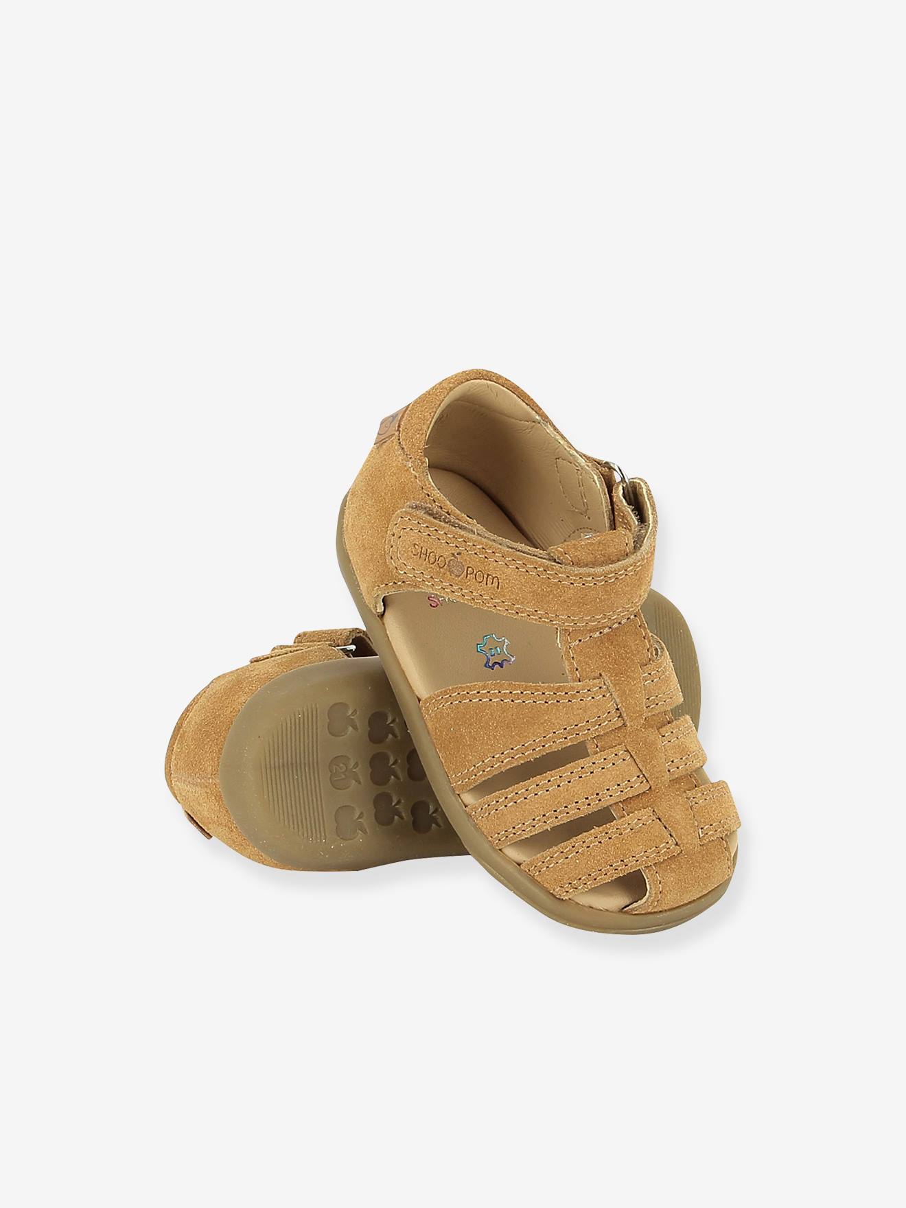 Thumbnail - Sandalen Mädchen Baby Pika Tonton SHOO POM camel