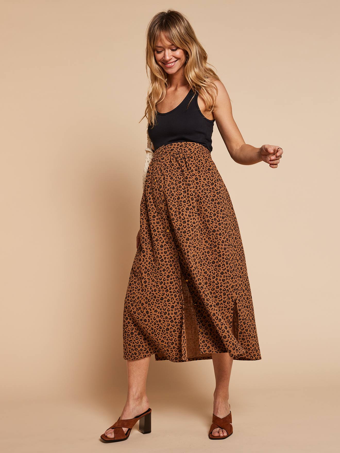 2er-Pack Still-Tops aus Bio-Baumwolle ENVIE DE FRAISE schwarz Gr. 44/46