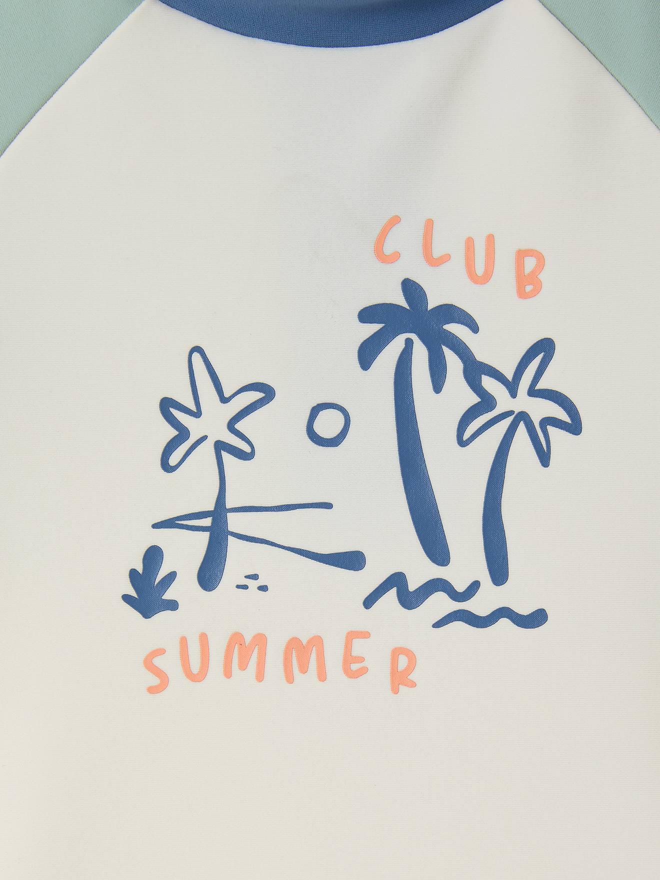 Thumbnail - Baby UV-Badeshirt SUMMER CLUB