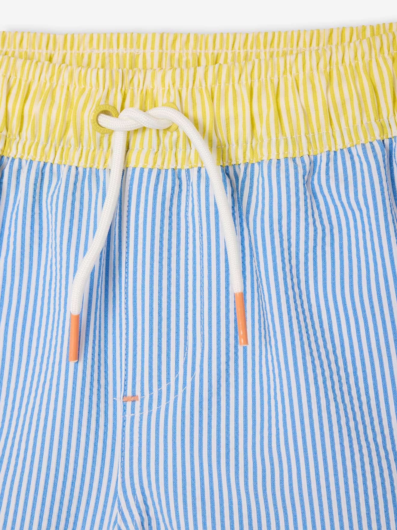 Thumbnail - Gestreifte Jungen Badeshorts