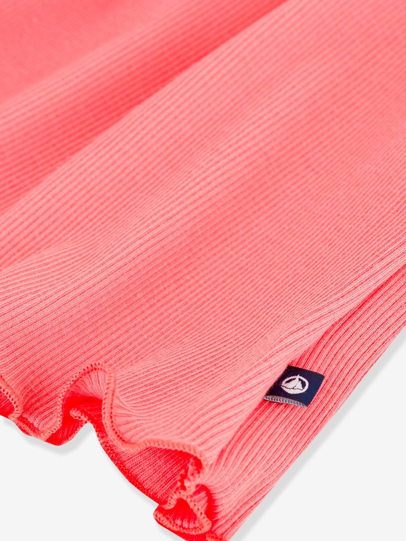 Thumbnail - Ärmelloses Kleid aus Ripp Mädchen Baby PETIT BATEAU