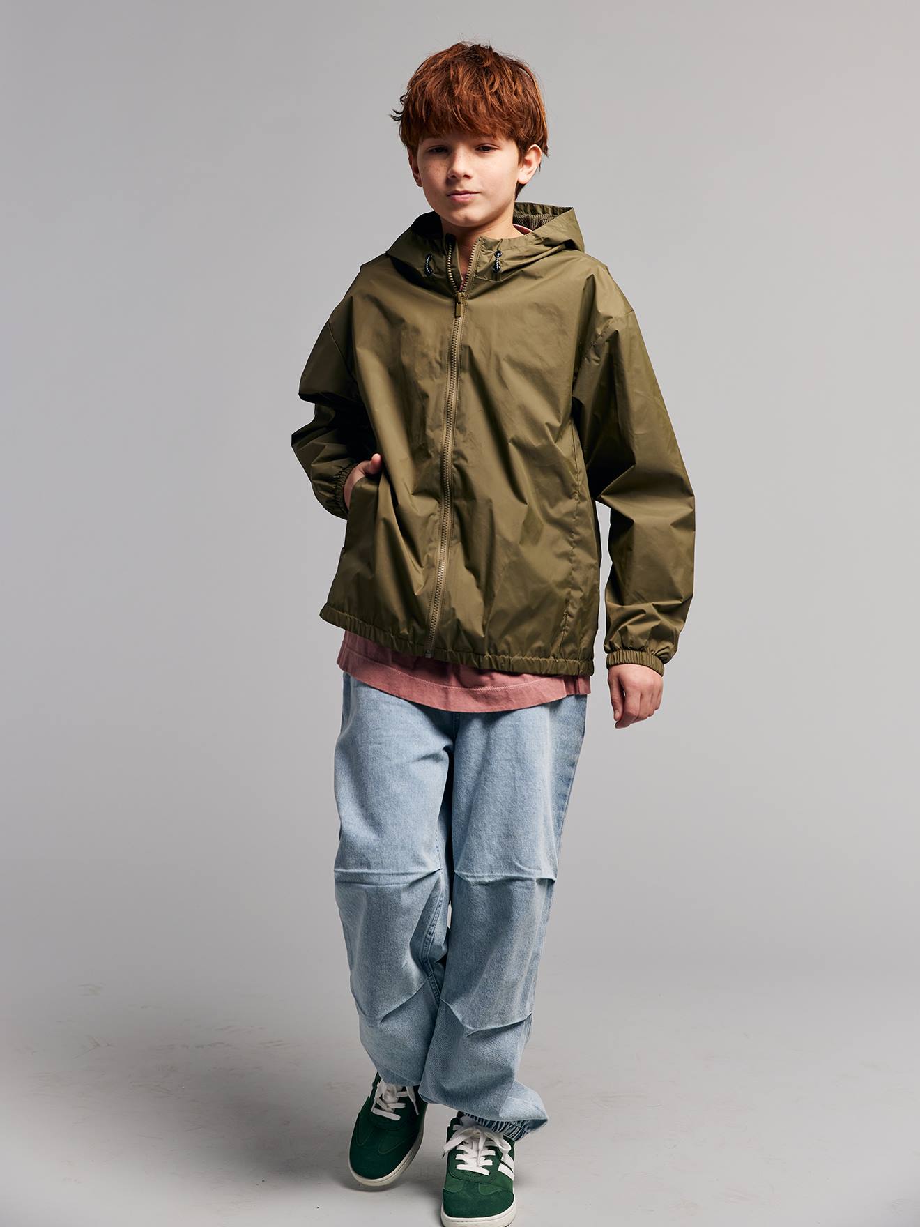 Thumbnail - Leichte Windjacke mit Meshfutter für Jungen JONEN