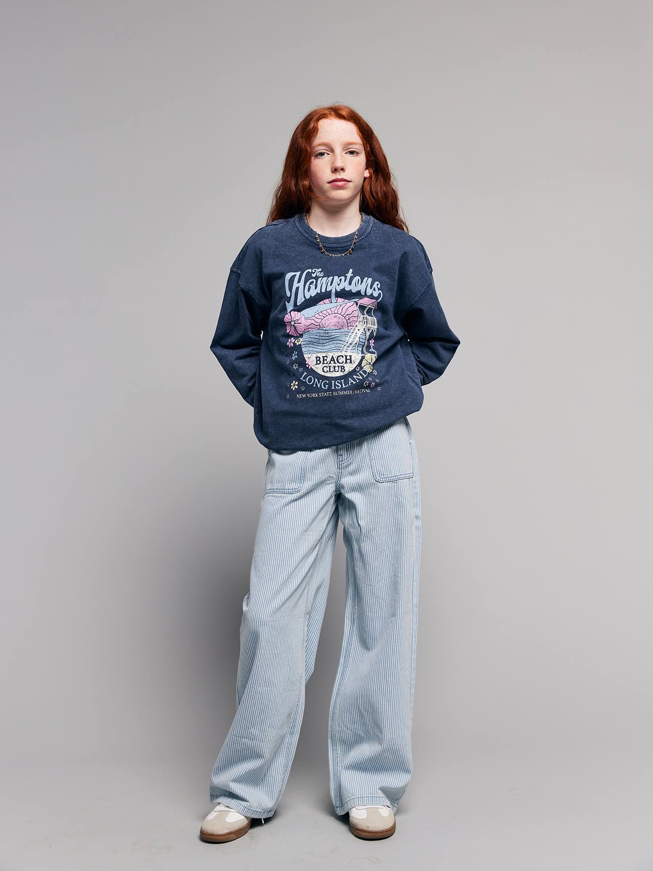 Thumbnail - Mädchen Hose mit Streifenmuster JONEN