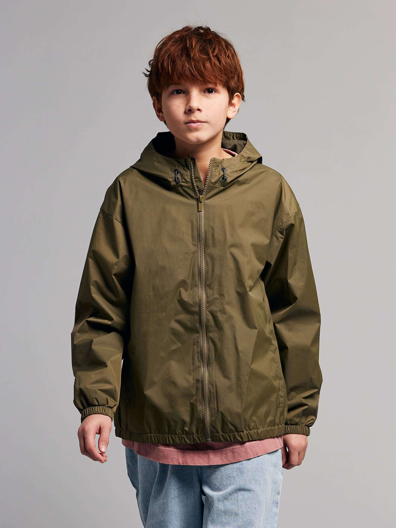 Leichte Windjacke mit Meshfutter für Jungen JONEN