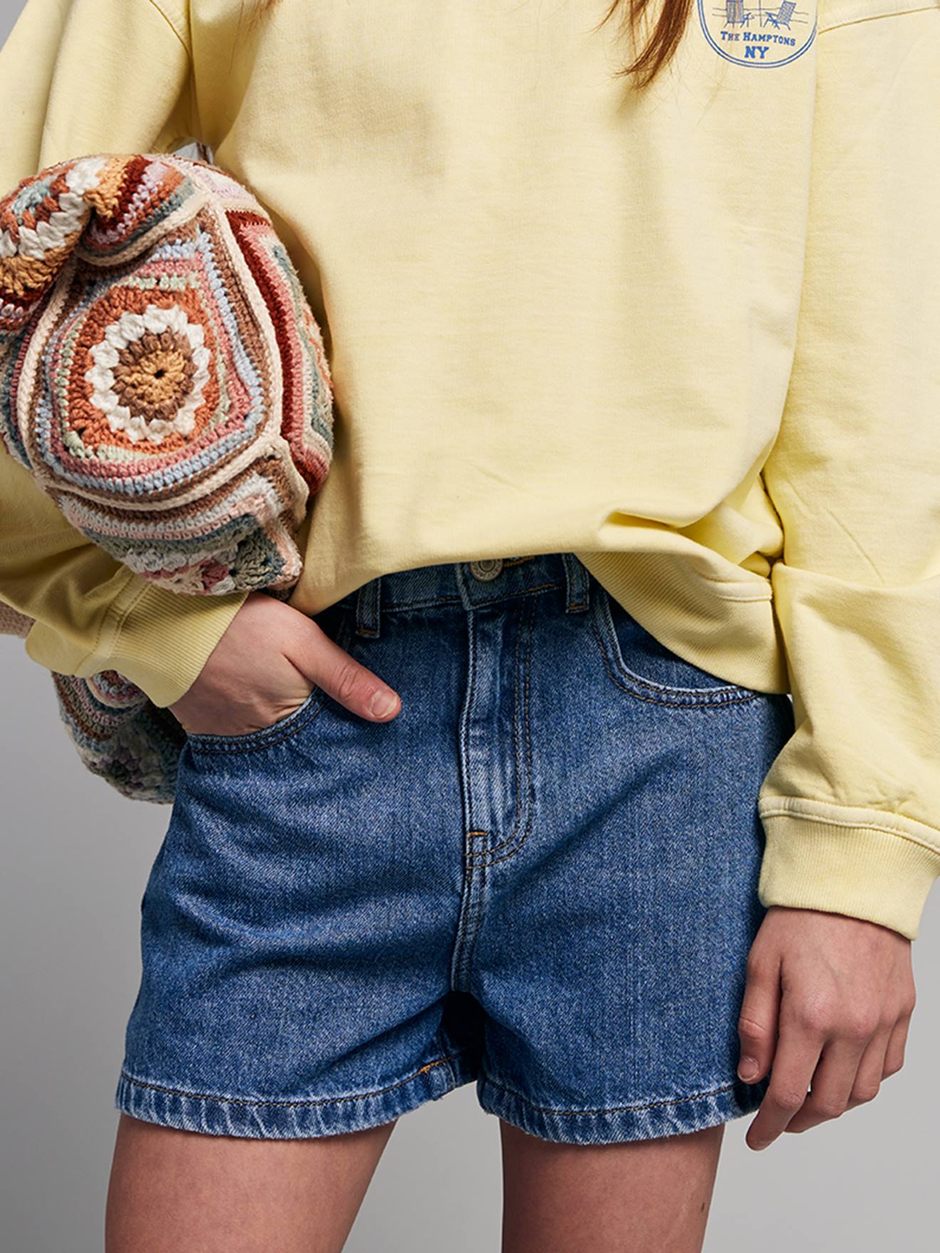 Mädchen Jeansshorts