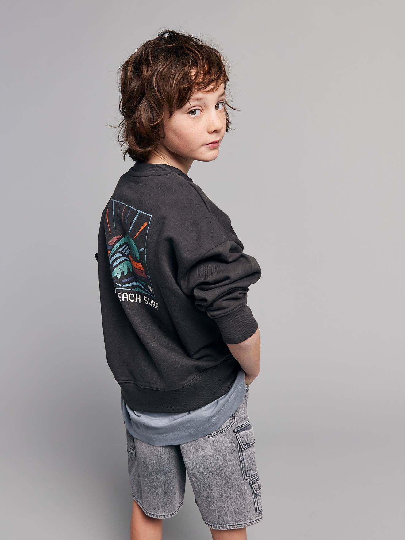 Oversize Sweatshirt Jungen JONEN