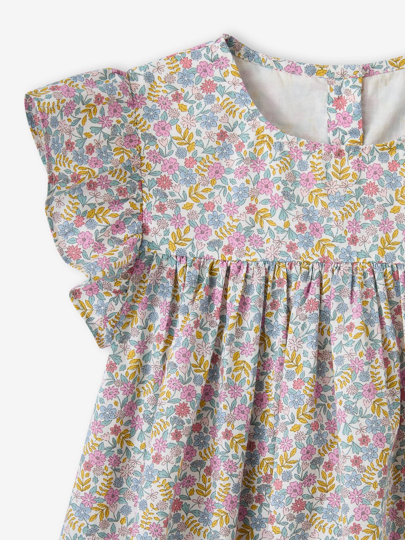 Thumbnail - Kurzärmeliges Mädchen Sommerkleid