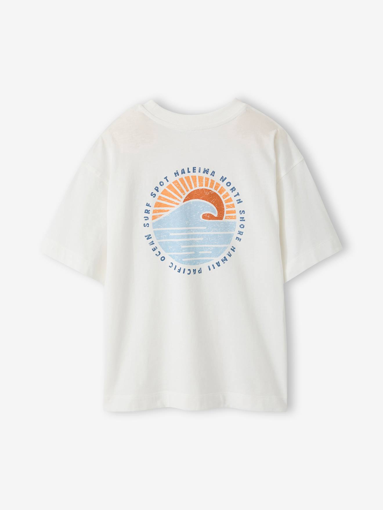 Thumbnail - Jungen Oversized-Shirt JONEN mit Prints und Recycling-Baumwolle