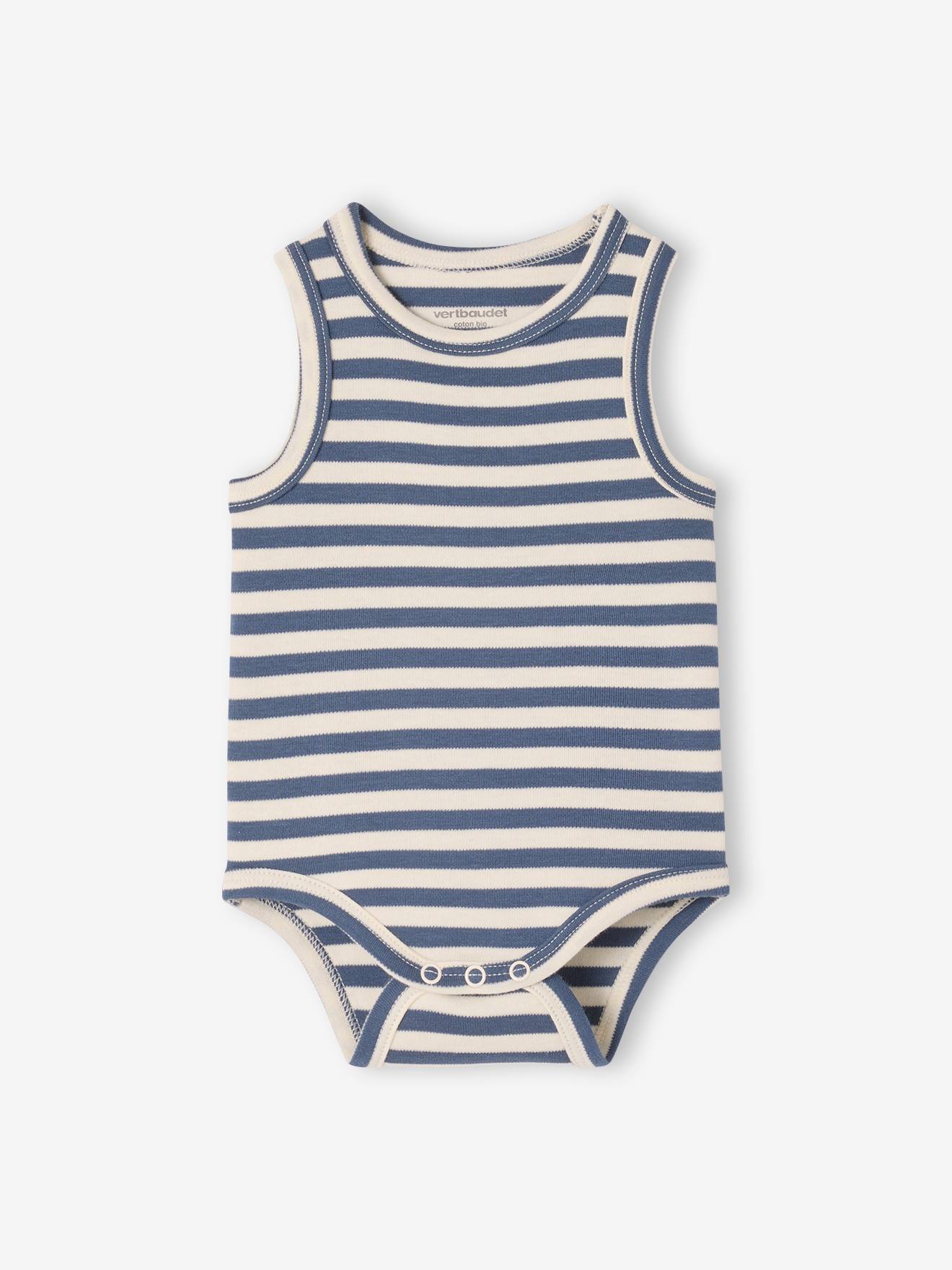 Thumbnail - Baby Bodys 3er-Pack ärmellos Bio-Baumwolle