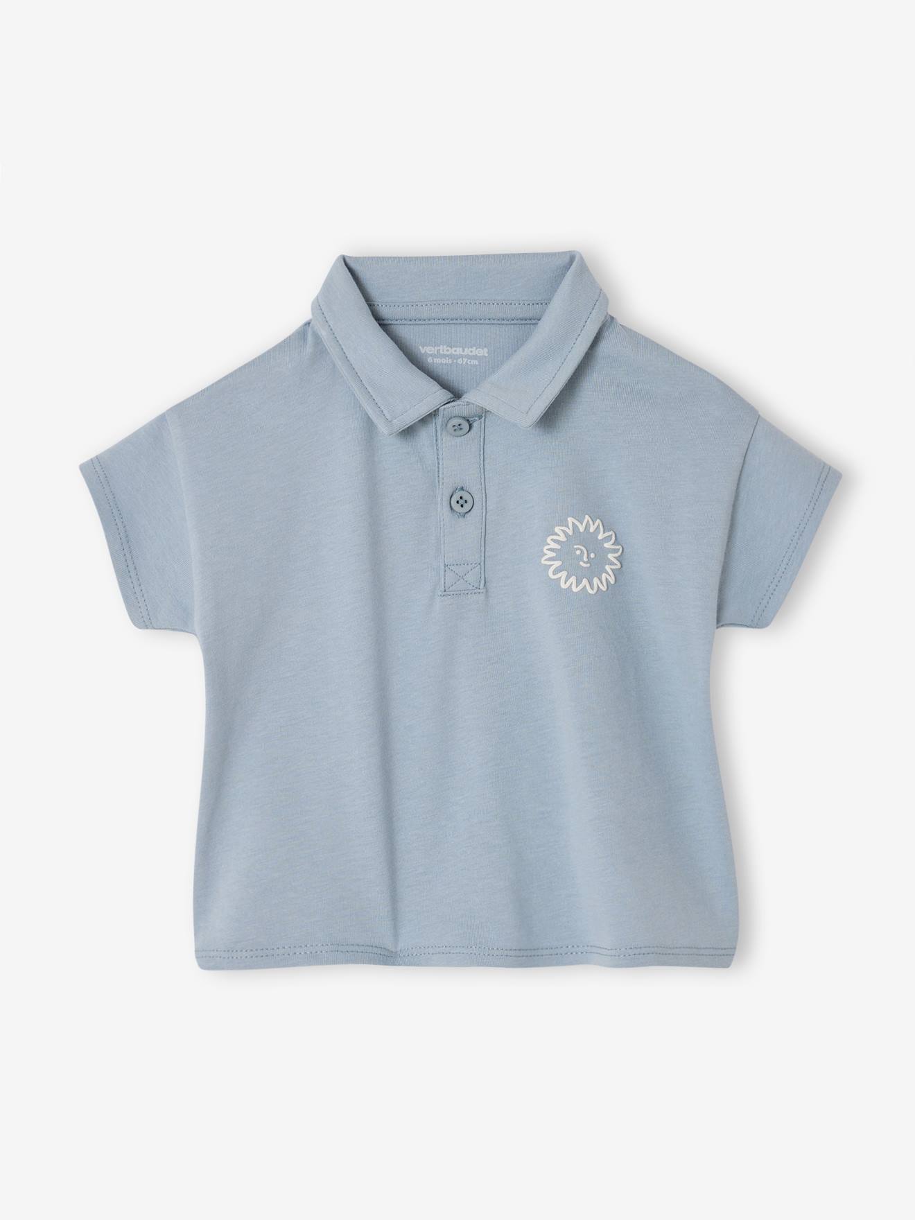 Thumbnail - Baby-Set aus Poloshirt und Hose