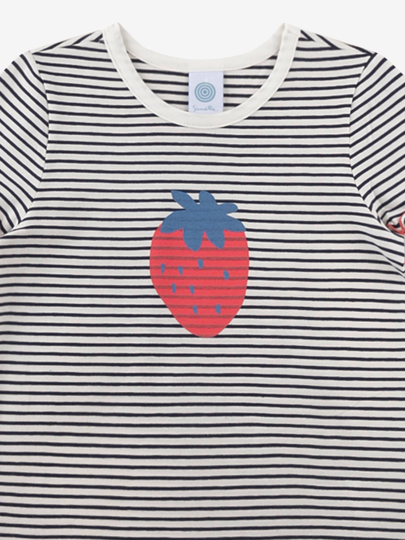 Thumbnail - Sommer-Schlafanzug Erdbeere Mädchen Sanetta aus Baumwoll-Stretch