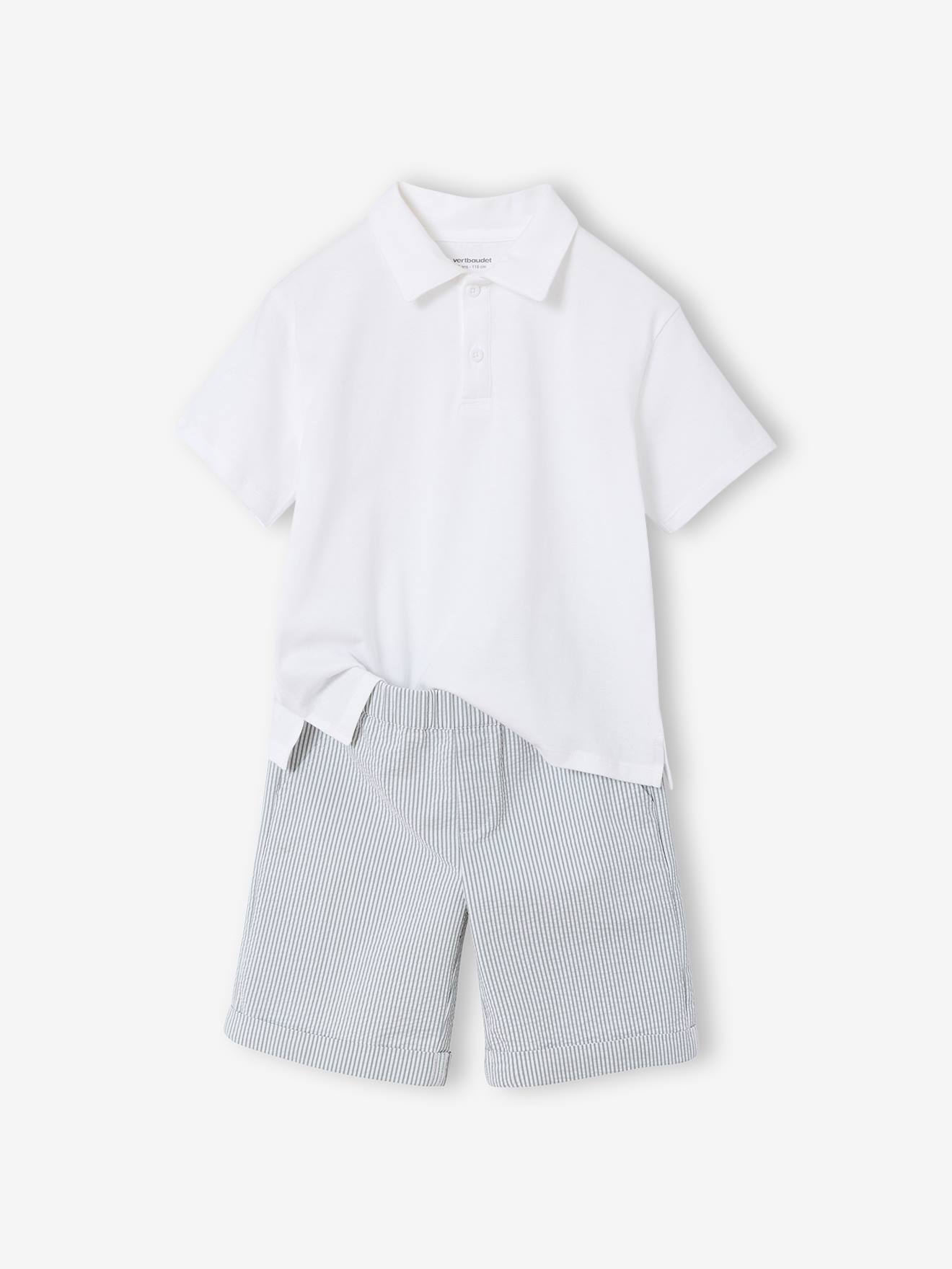 Set aus Poloshirt & Shorts für Jungen
