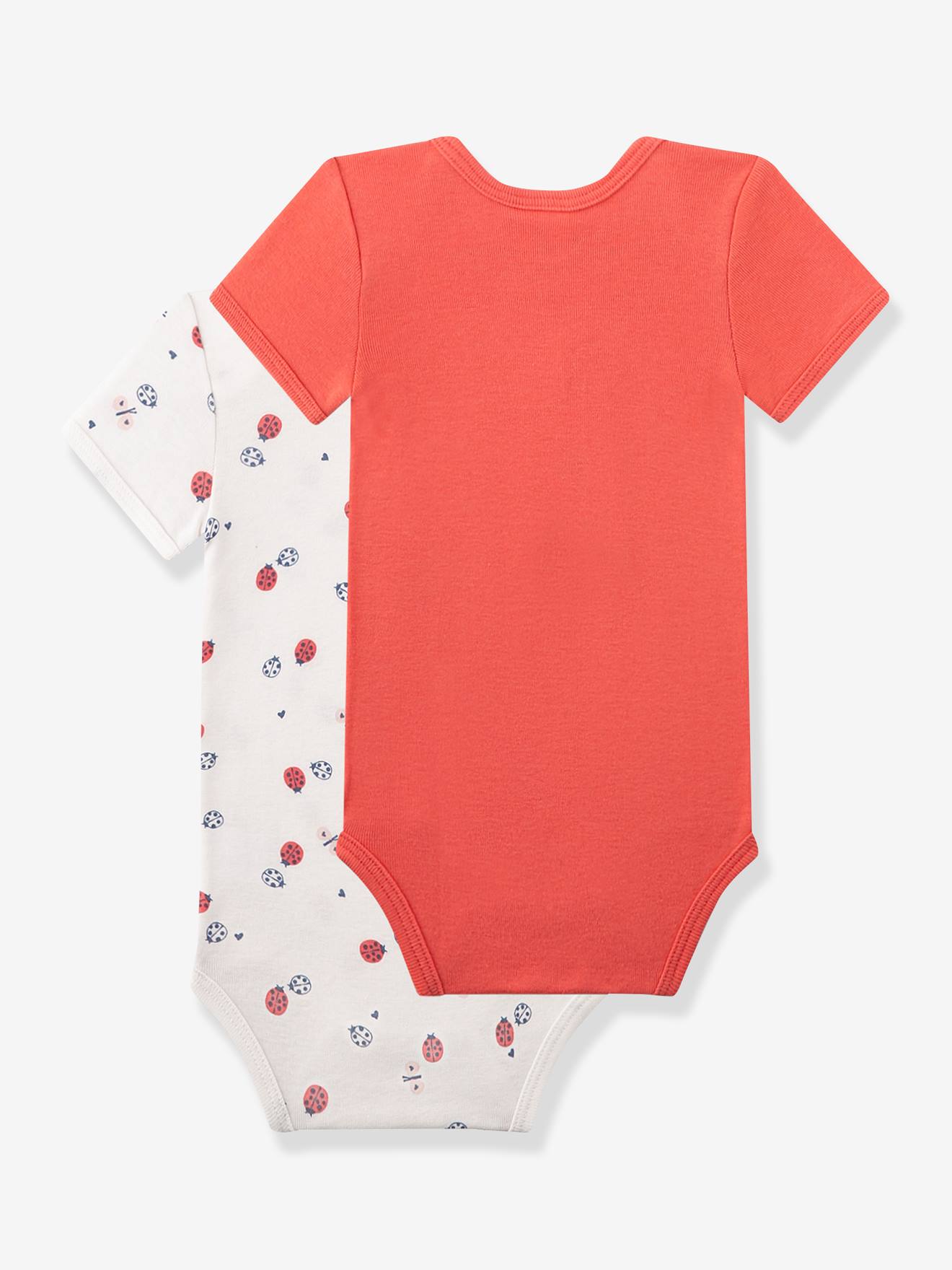 Thumbnail - 2er-Pack Schlupfbodys Kurzarm Mädchen Baby Sanetta Bio-Baumwolle