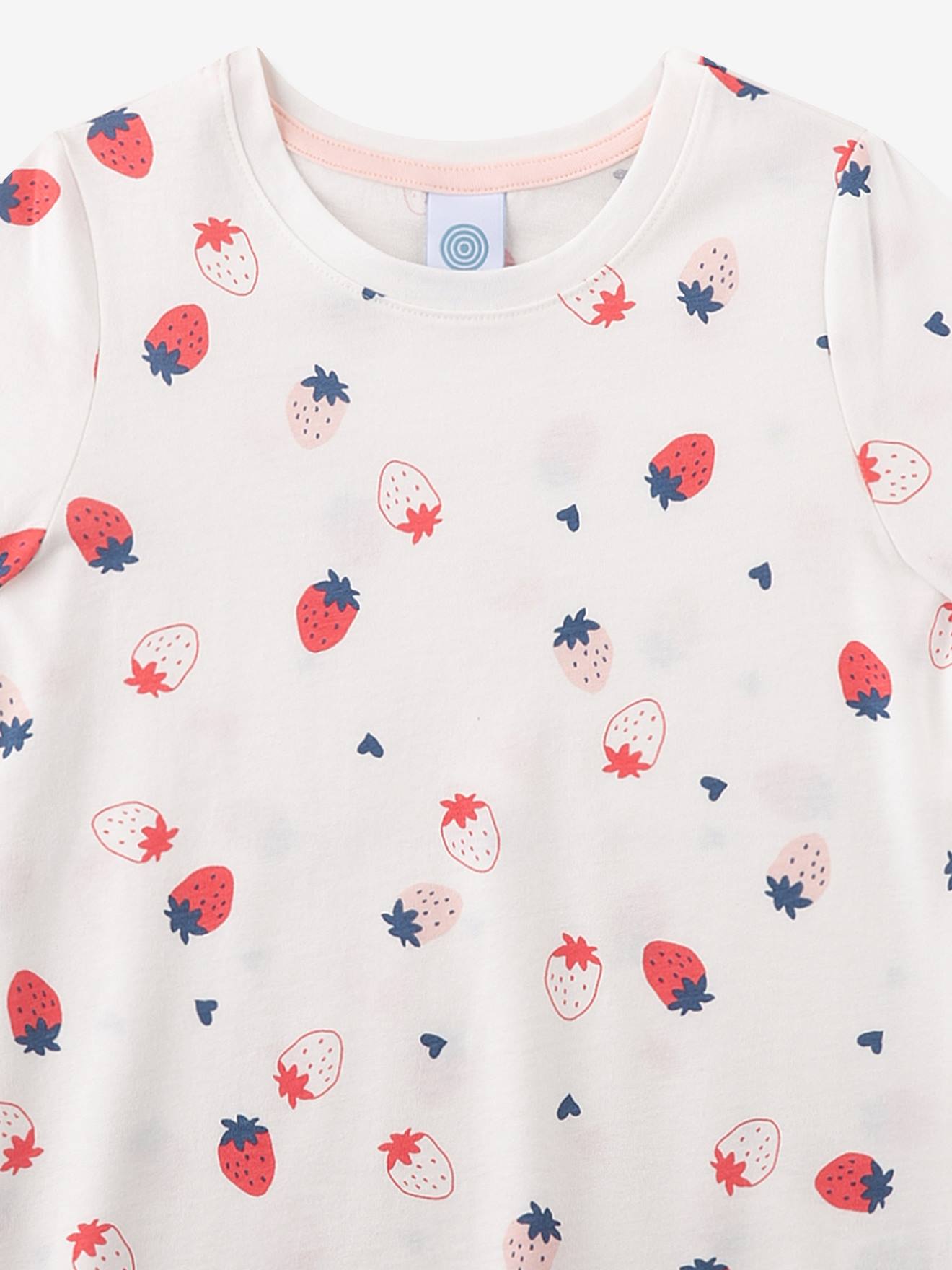 Thumbnail - Sommer-Schlafanzug Erdbeeren Mädchen Sanetta