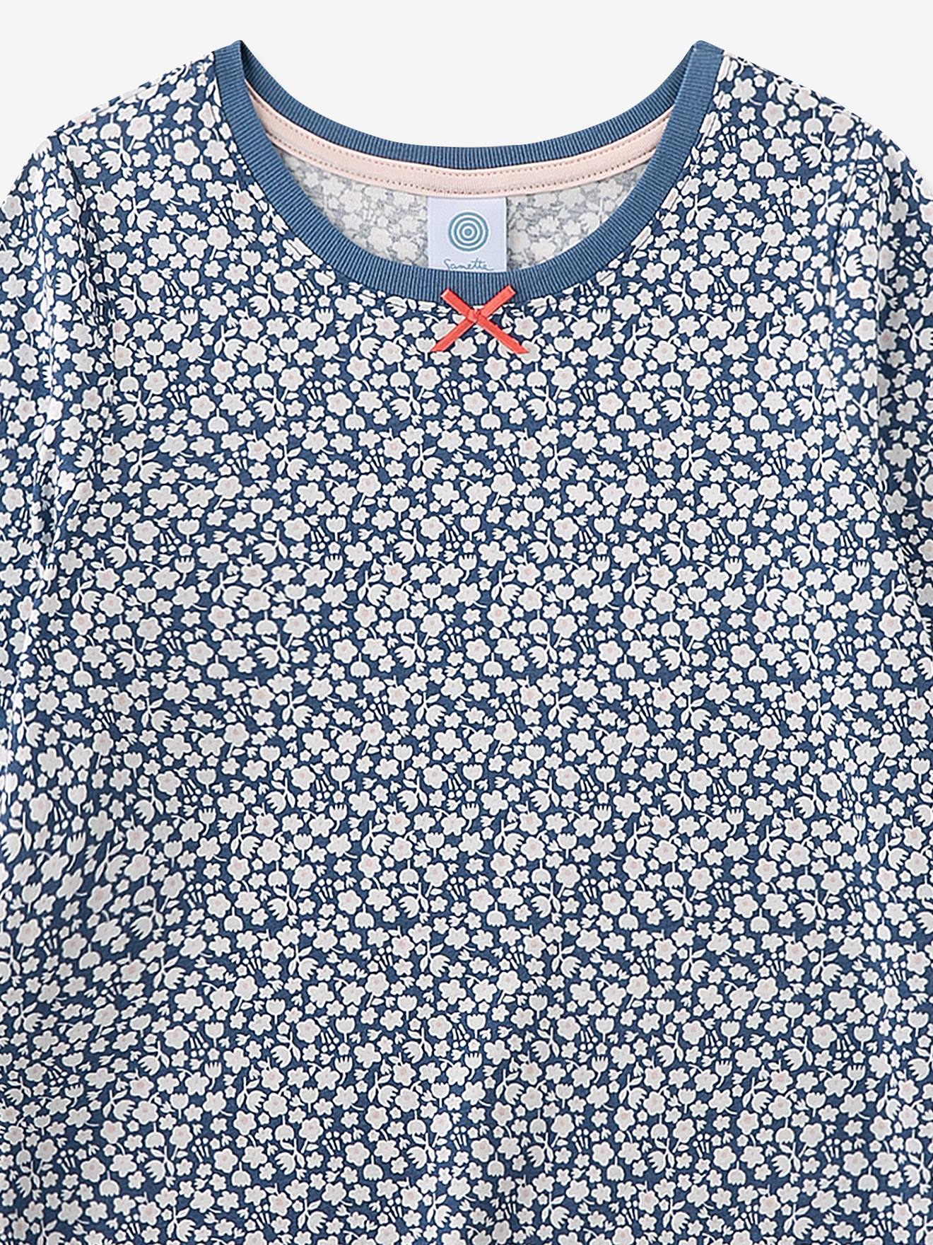 Thumbnail - Schlafanzug mit Blumenmuster Mädchen Sanetta Bio-Baumwolle