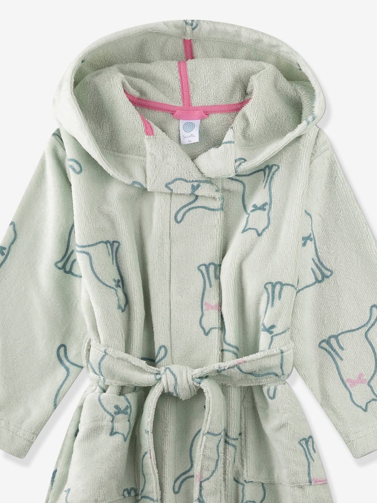 Thumbnail - Bademantel Katzen Mädchen Sanetta wasser