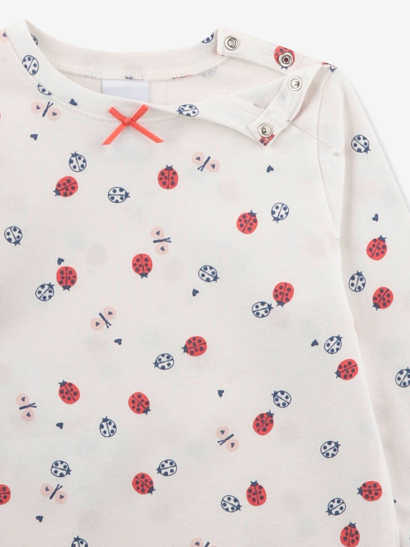 Thumbnail - Sommer-Schlafanzug Mädchen Baby Sanetta Bio-Baumwolle