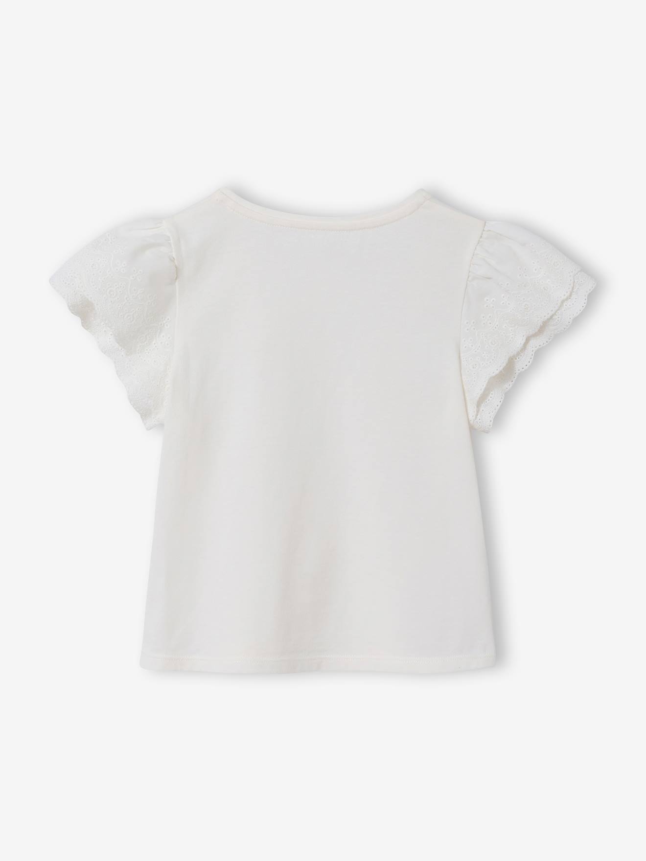 Thumbnail - T-Shirt mit Stickerei-Ärmeln Mädchen